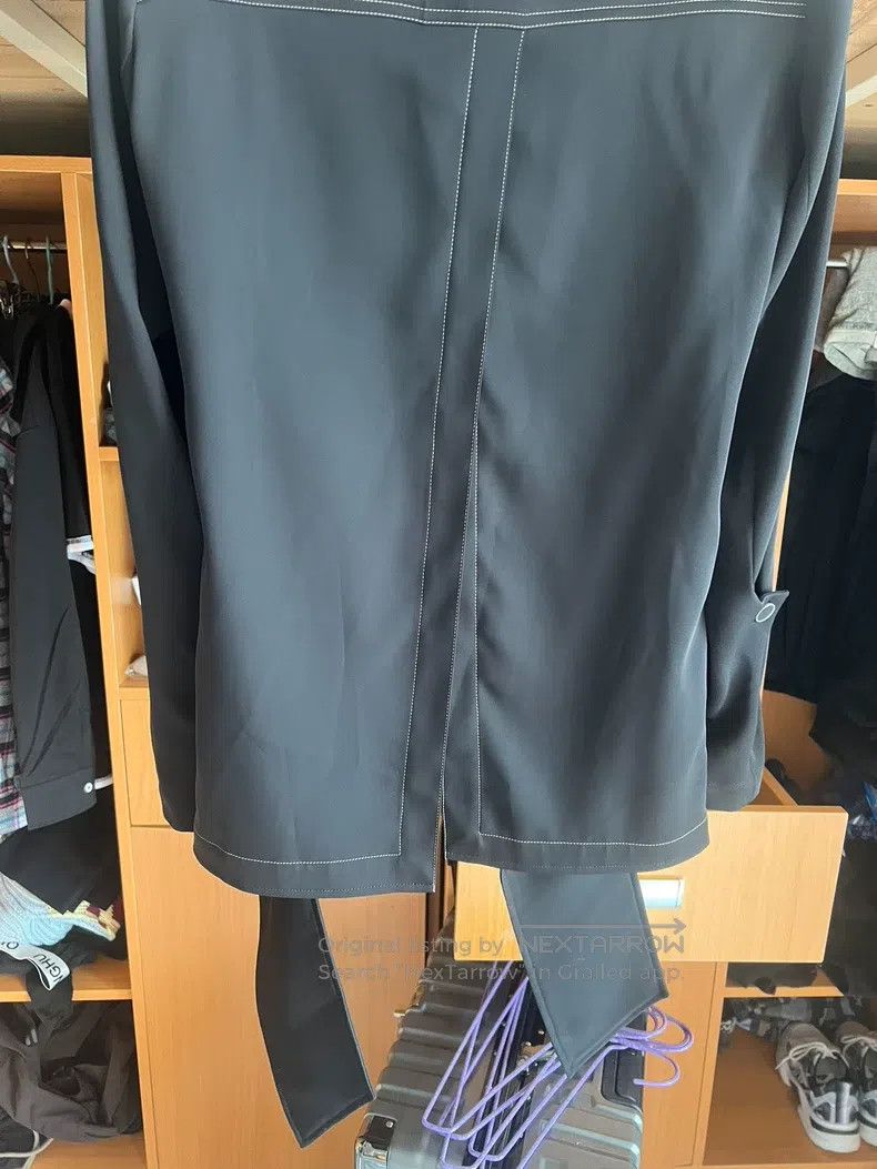 Kiko Kostadinov Kiko Kostadinov Ribbon tie blazer Size 40L - 3 Thumbnail