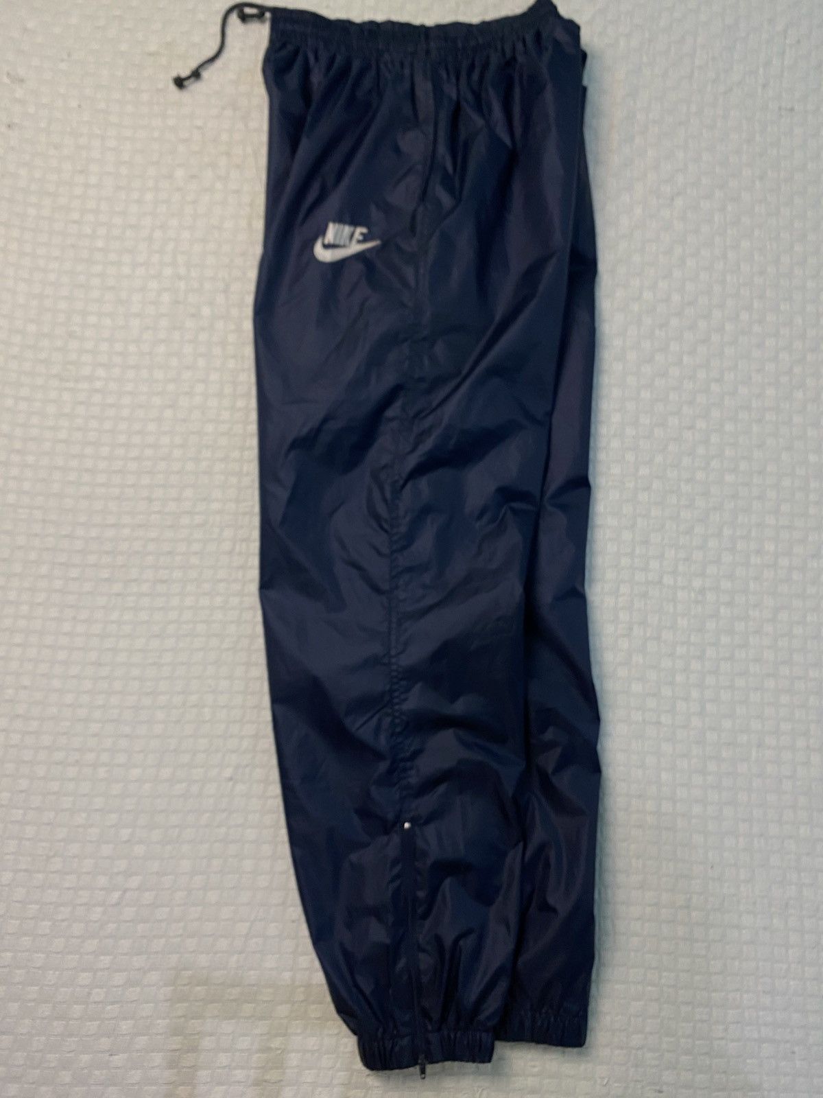 Carhartt Wip × Nike VINTAGE NIKE 90S BAGGY NYLON WIDE LEG SWOOSH TRACK PANTS Y2K Size US 28 / EU 44 - 2 Thumbnail