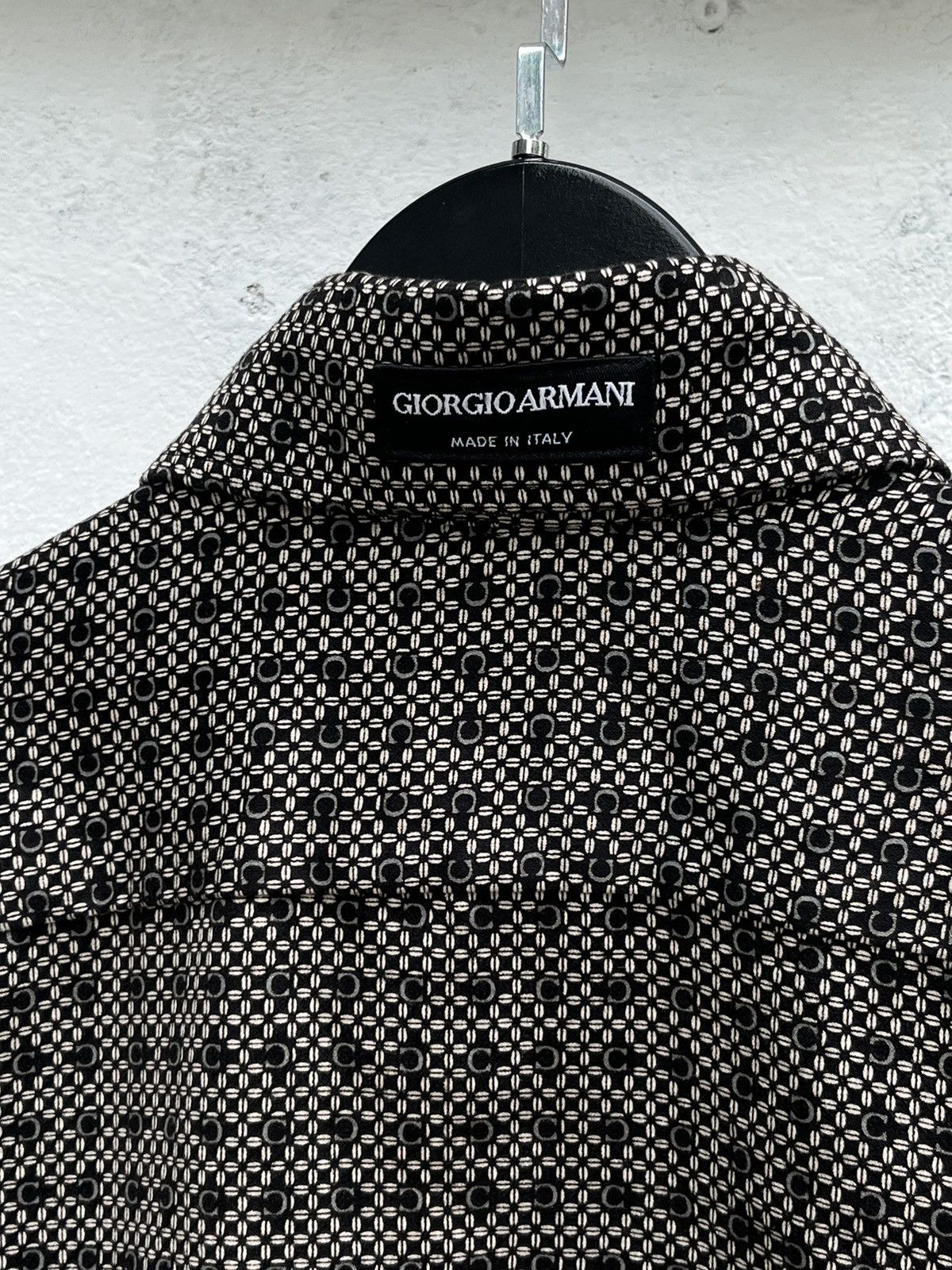 Armani Exchange × Giorgio Armani GIORGIO ARMANI C PATTERN SHIRT Size US L / EU 52-54 / 3 - 5 Thumbnail