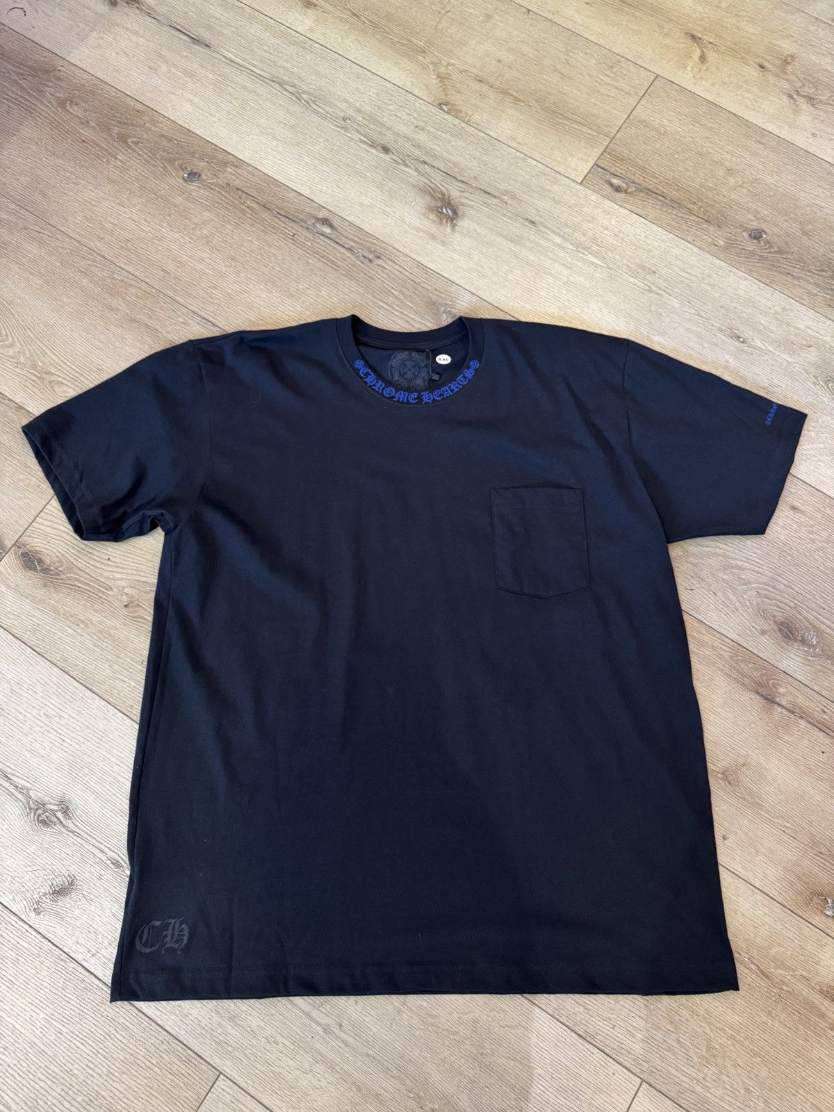 Chrome Hearts Chrome Hearts Neck Logo Tee Size US XXL / EU 58 / 5 - 1 Thumbnail