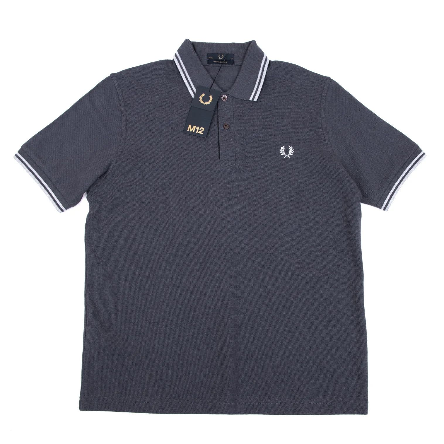 Fred Perry Polo Shirt with Embroidered Logo in Navy Size 42 Size US XS / EU 42 / 0 - 1 Thumbnail