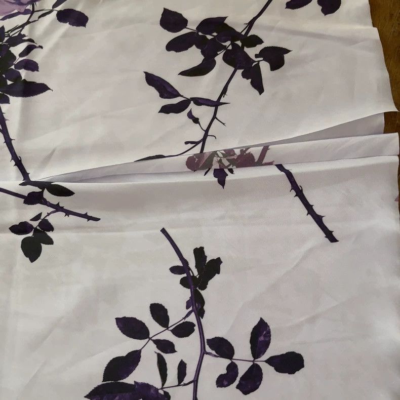 Dries Van Noten dries van noten size:38 Purple long dress in the garden Size 42" / US 20 - 7 Thumbnail