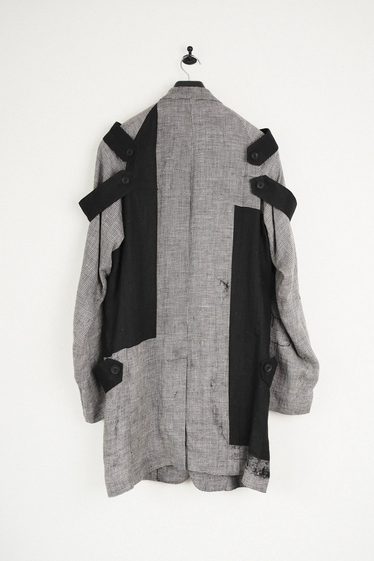 Yohji Yamamoto Yohji Yamamoto 24SS Vintage Hand-Painted Linen Jacket Size US XL / EU 56 / 4 - 3 Thumbnail