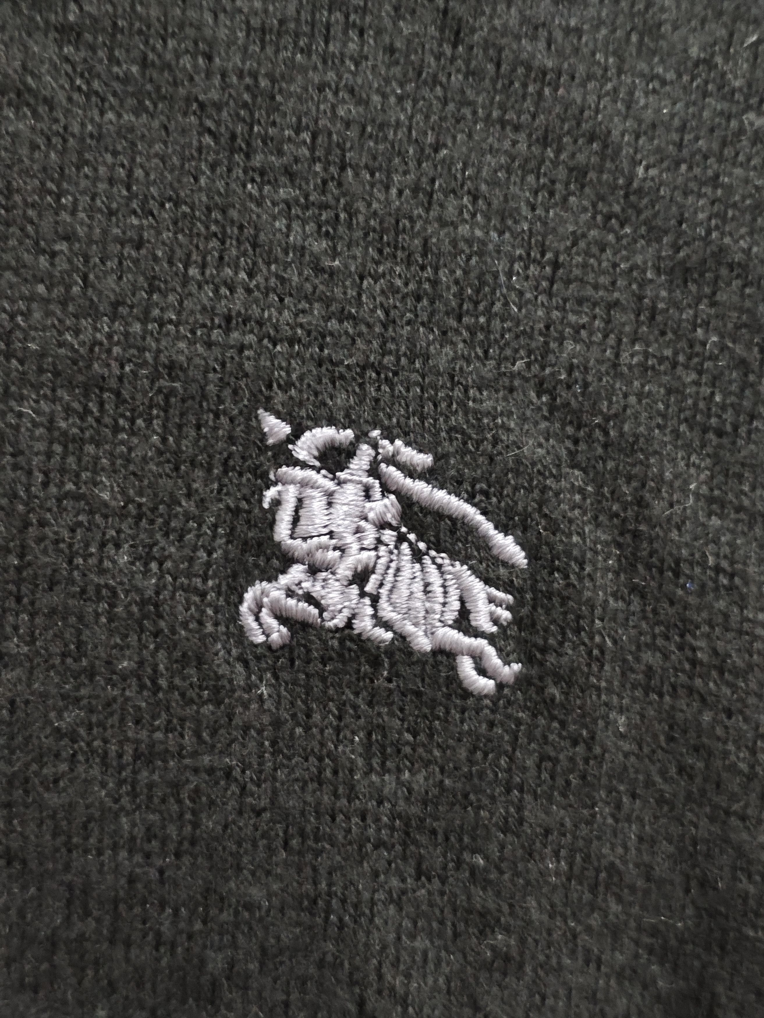 Burberry Burberry Black Label Black Turtleneck Mockneck Sweatshirt Size US L / EU 52-54 / 3 - 4 Thumbnail