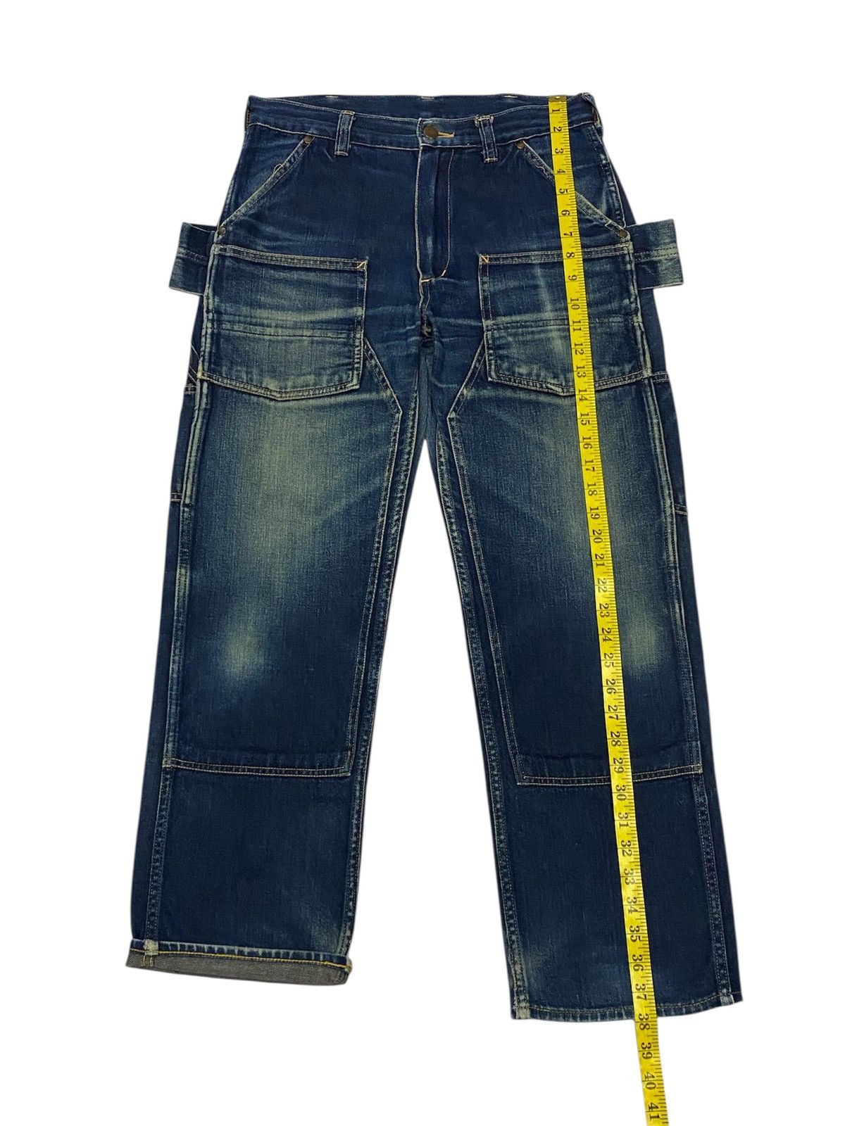 Bape Vintage A Bathing Ape Busyworks Double Knee Denim Size US 28 / EU 44 - 19 Thumbnail