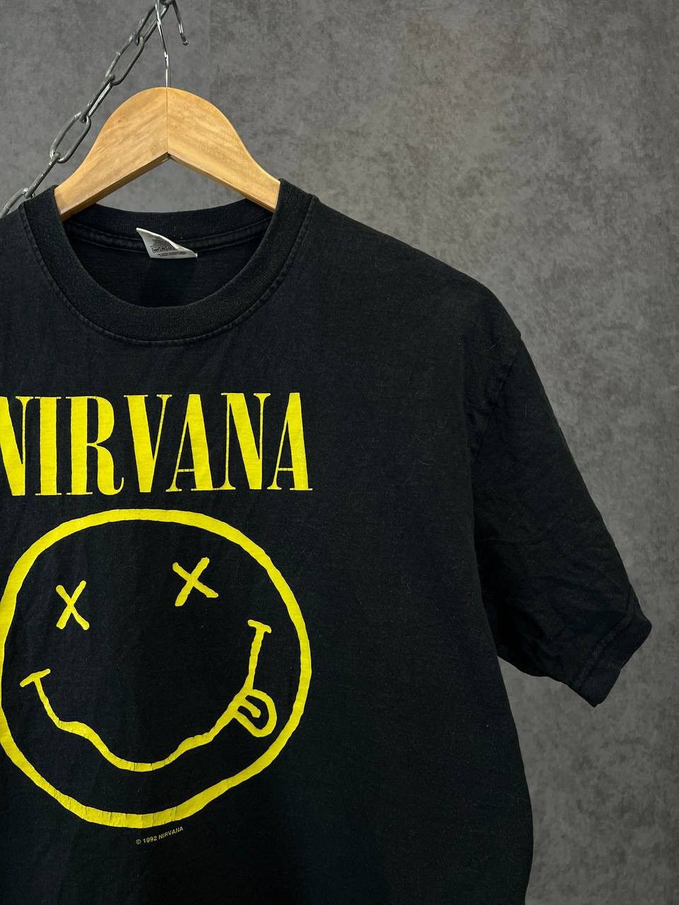 Band Tees × Nirvana Nirvana Smile vintage rock band tee Size US S / EU 44-46 / 1 - 2 Thumbnail