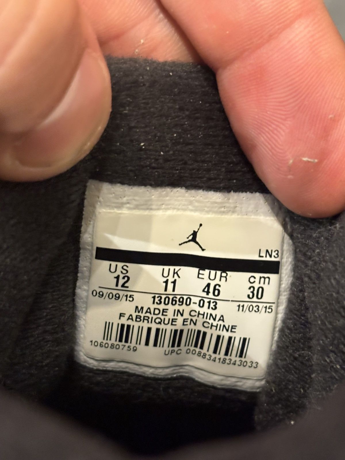 Jordan Brand Jordan 12 Retro ‘Master’ Size US 12 / EU 45 - 8 Thumbnail
