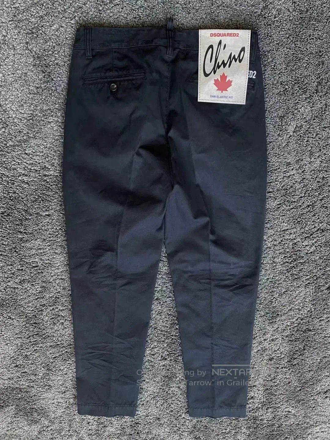 Dsquared2 New Dsquared2 Black Casual Pants 2020. Size US 26 / EU 42 - 2 Thumbnail