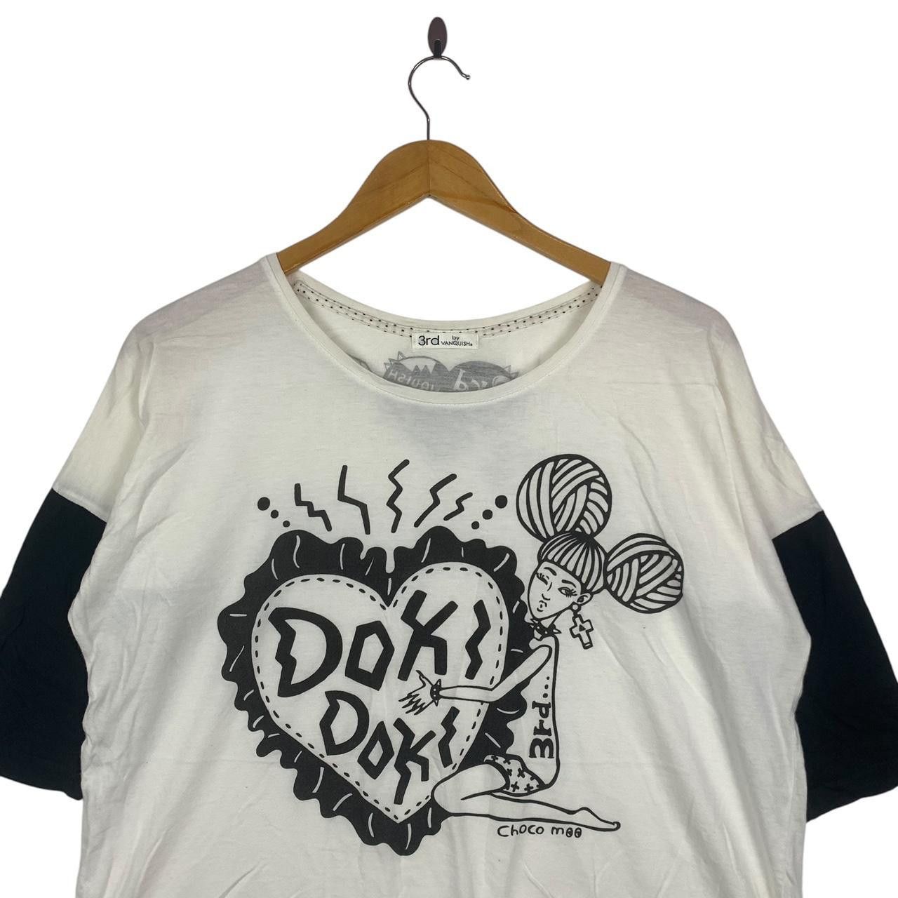 Vanquish VANQUISH 3RD x CHOCO MAGAZINE Doki Doki Tee Shirt Top Size L / US 10 / IT 46 - 2 Thumbnail