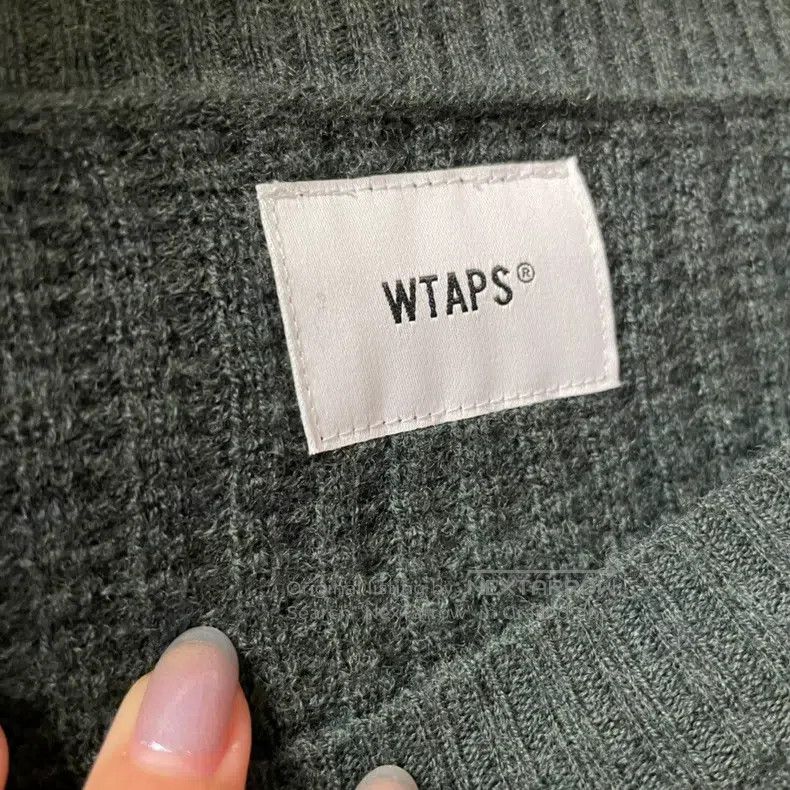 Wtaps Wtaps Waffle knit sweater green Size US M / EU 48-50 / 2 - 3 Thumbnail
