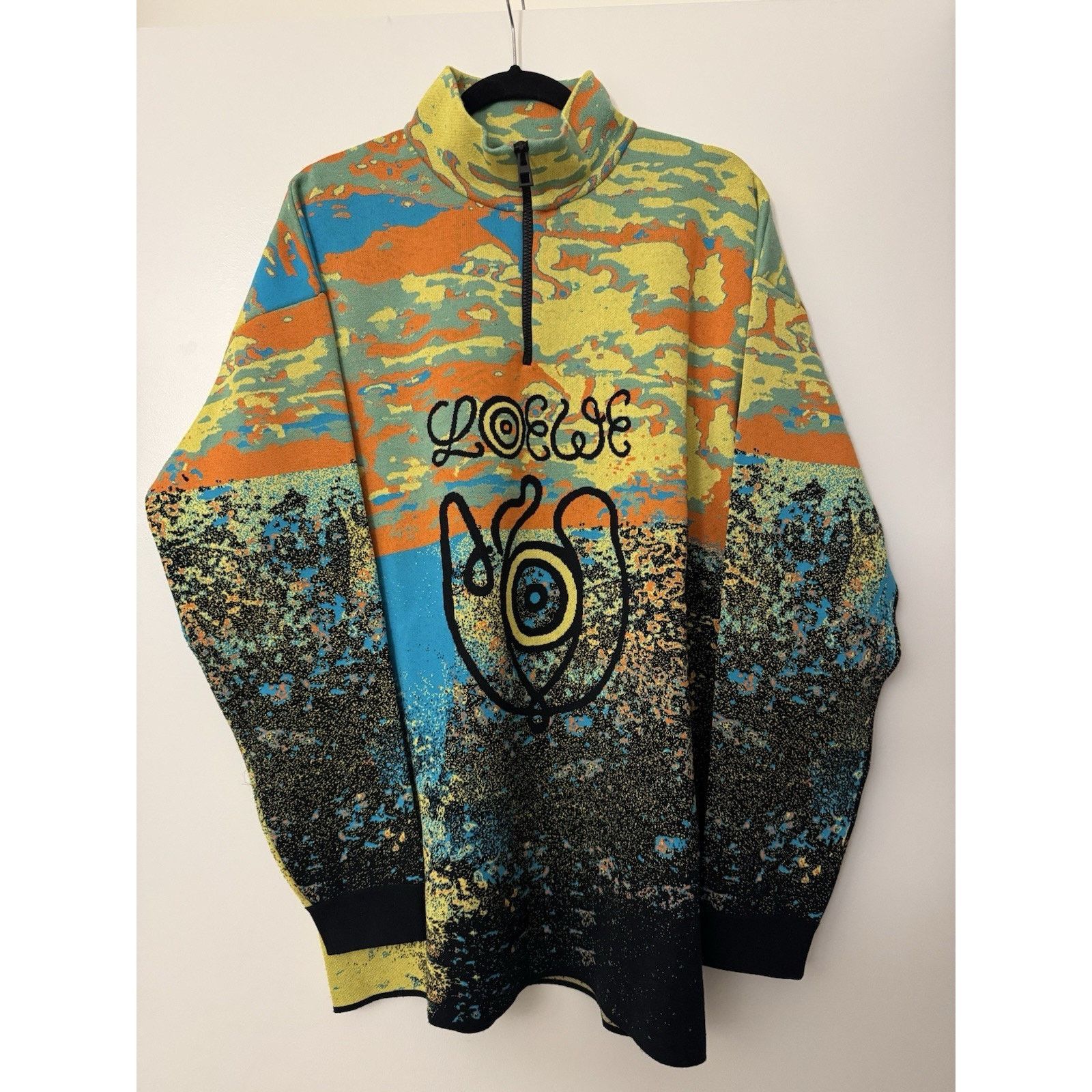 Loewe Loewe High Neck Digital Camo Sweater in Size Medium Size US M / EU 48-50 / 2 - 1 Thumbnail