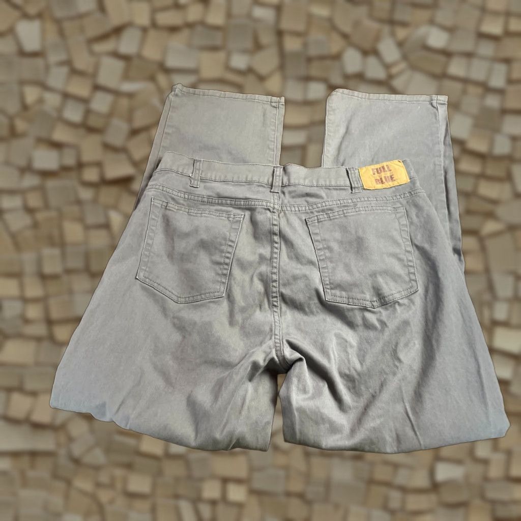Vintage Full Blue Jeans Men's 34x30 Gray Denim Pockets Jeans Size US 34 / EU 50 - 1 Thumbnail