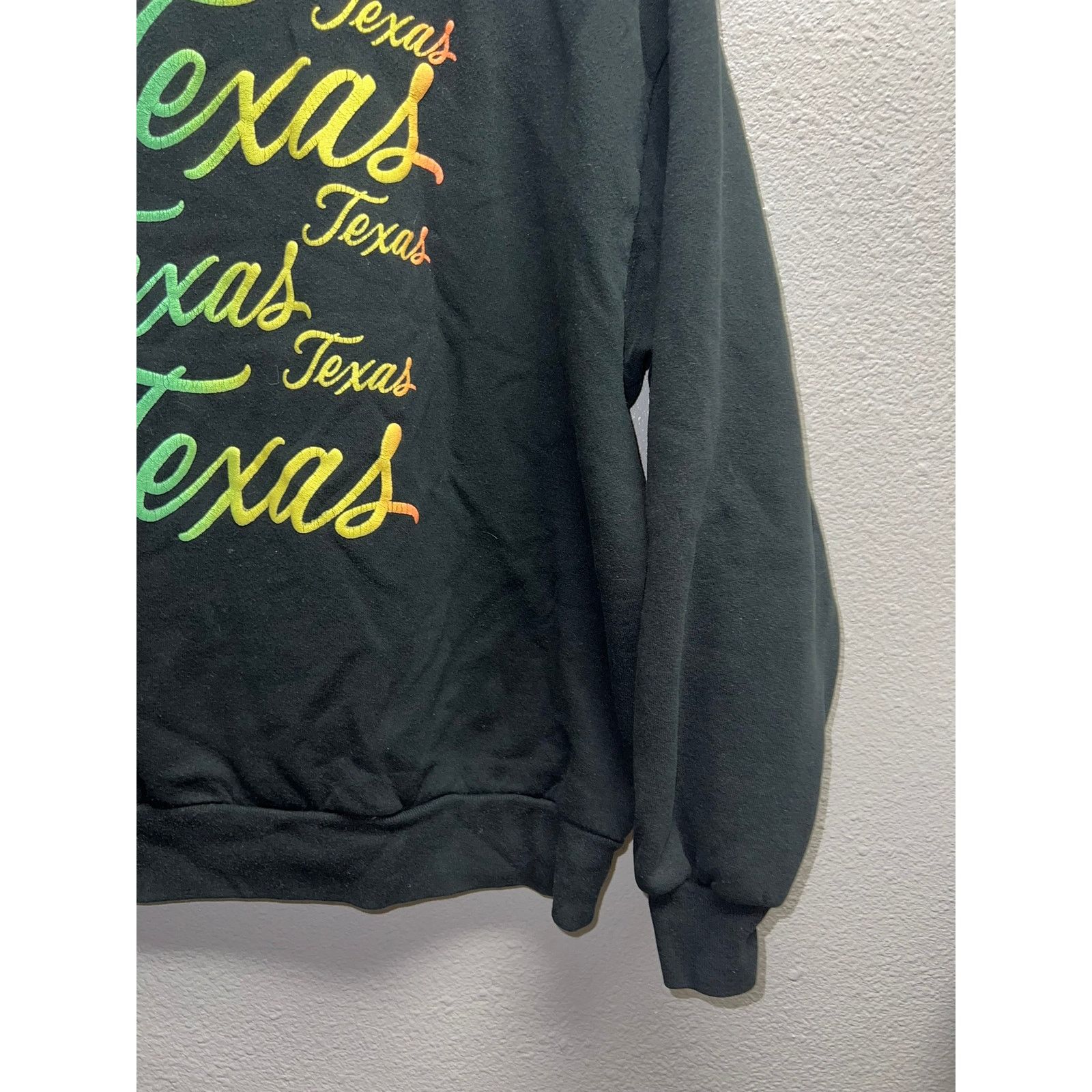 Jerzees Vintage Texas Sweatshirt Crewneck State Gradient 90s 1990s L Size US L / EU 52-54 / 3 - 5 Thumbnail
