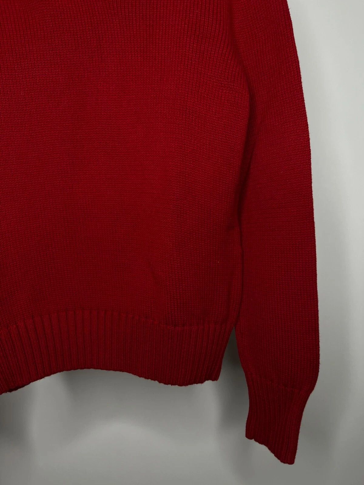 Polo Ralph Lauren Ralph Lauren Sport Pony Logo Red Long Sleeve Sweater Size L / US 10 / IT 46 - 5 Thumbnail