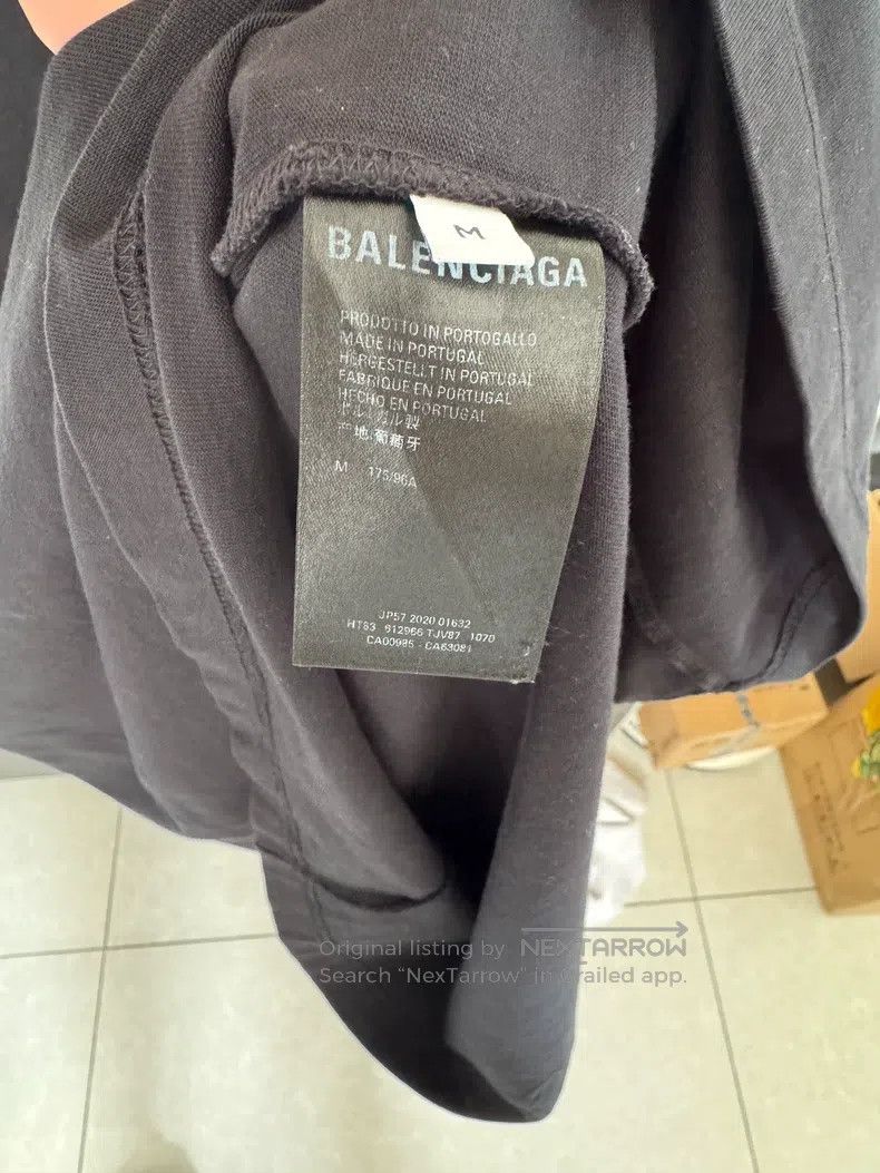 Balenciaga Balenciaga Black Short-sleeve Size US M / EU 48-50 / 2 - 5 Thumbnail