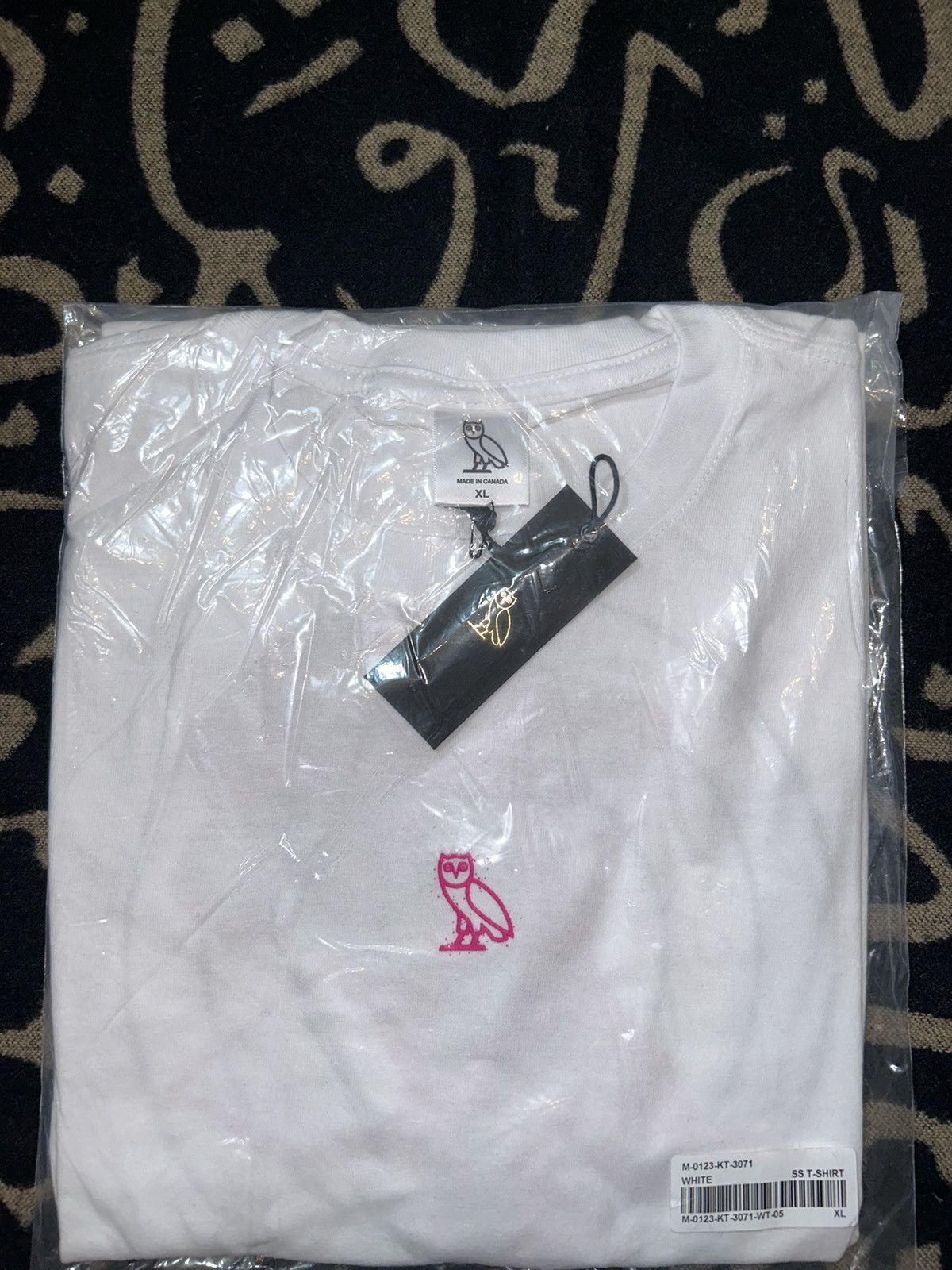 Drake × October's Very Own OVO “Aim For The Heart” Cupid TShirt Size US XL / EU 56 / 4 - 8 Thumbnail