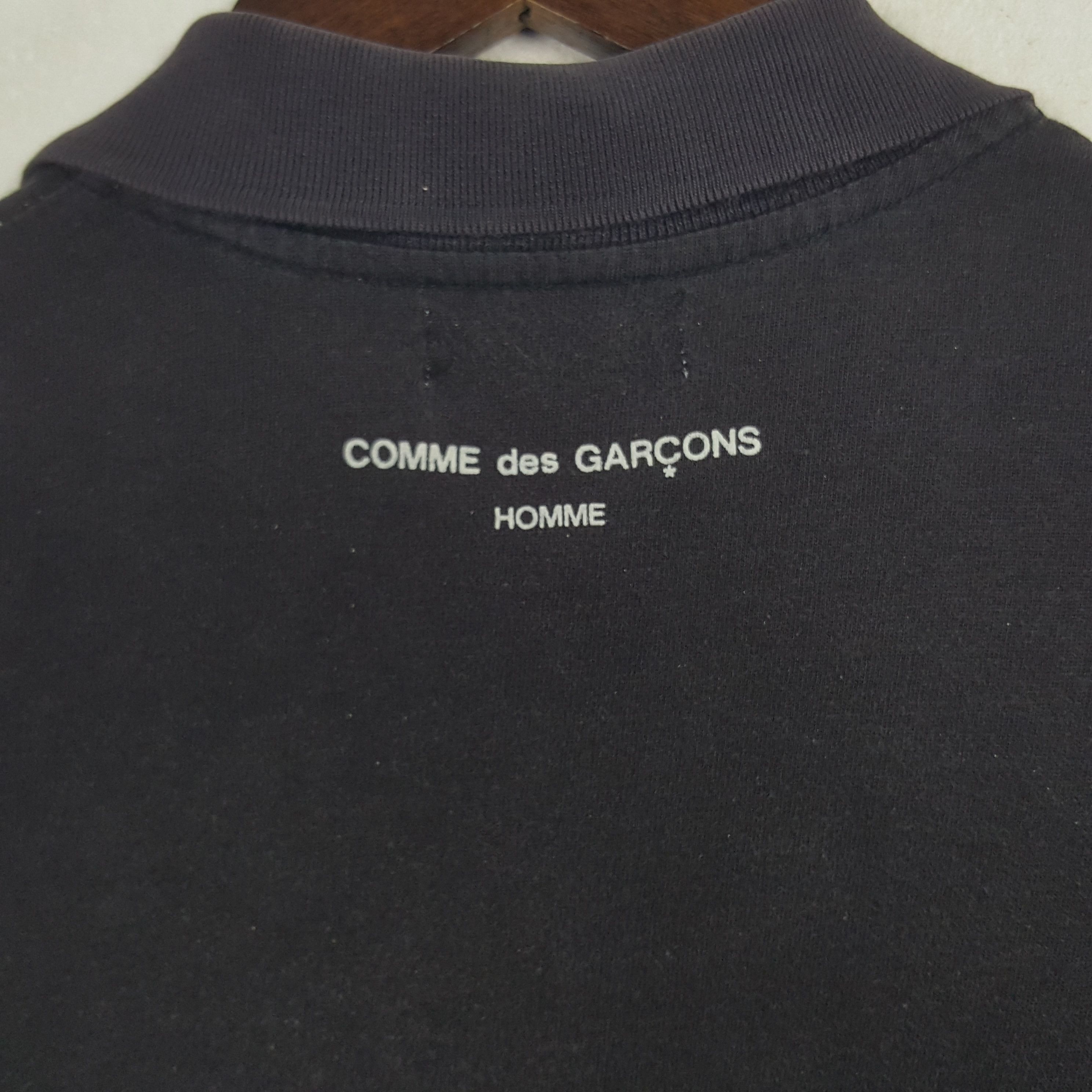 Comme des Garcons Homme × Japanese Brand × Vintage Vintage Comme des Garcons Homme Polos Shirt Size US S / EU 44-46 / 1 - 2 Thumbnail