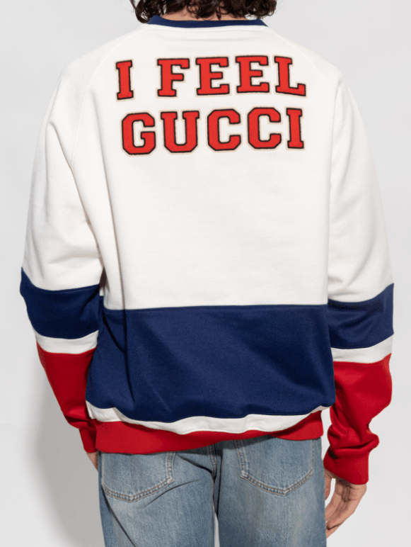 Gucci o1mt1gz0625 Cotton Jersey Sweatshirt in Multicolor Size US XS / EU 42 / 0 - 4 Thumbnail
