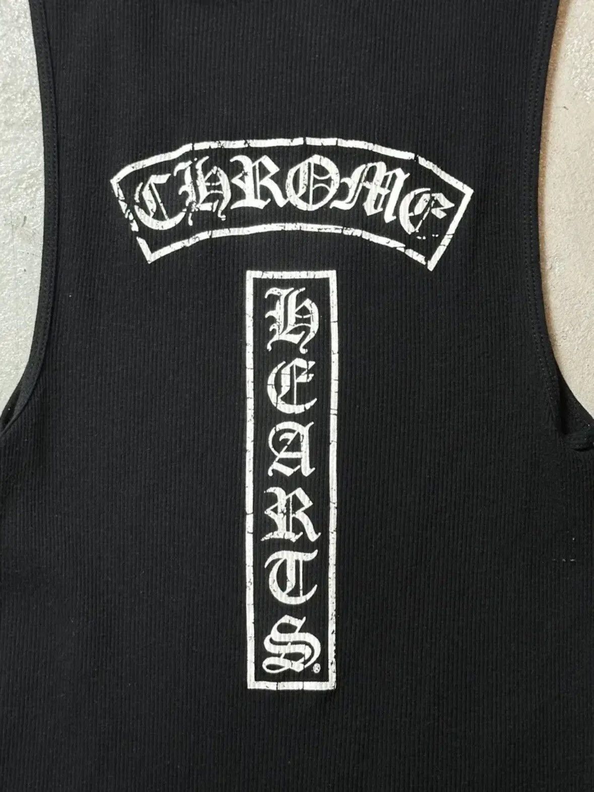 Chrome Hearts 90s OG OLD CH FUCKYOU TANK TOP Size US L / EU 52-54 / 3 - 4 Thumbnail