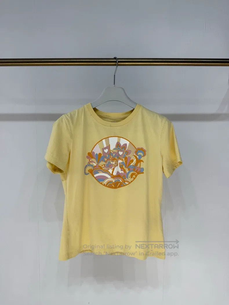 Hermes Hermes Chicken Yellow T-shirt Size XS / US 0-2 / IT 36-38 - 1 Thumbnail