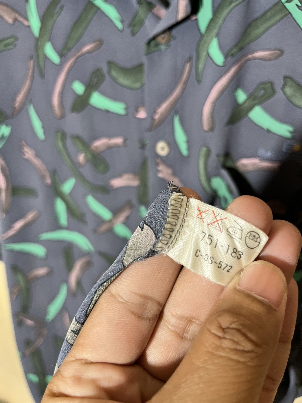 Balenciaga Vintage Balenciaga All Over Print Polo Size US L / EU 52-54 / 3 - 5 Thumbnail