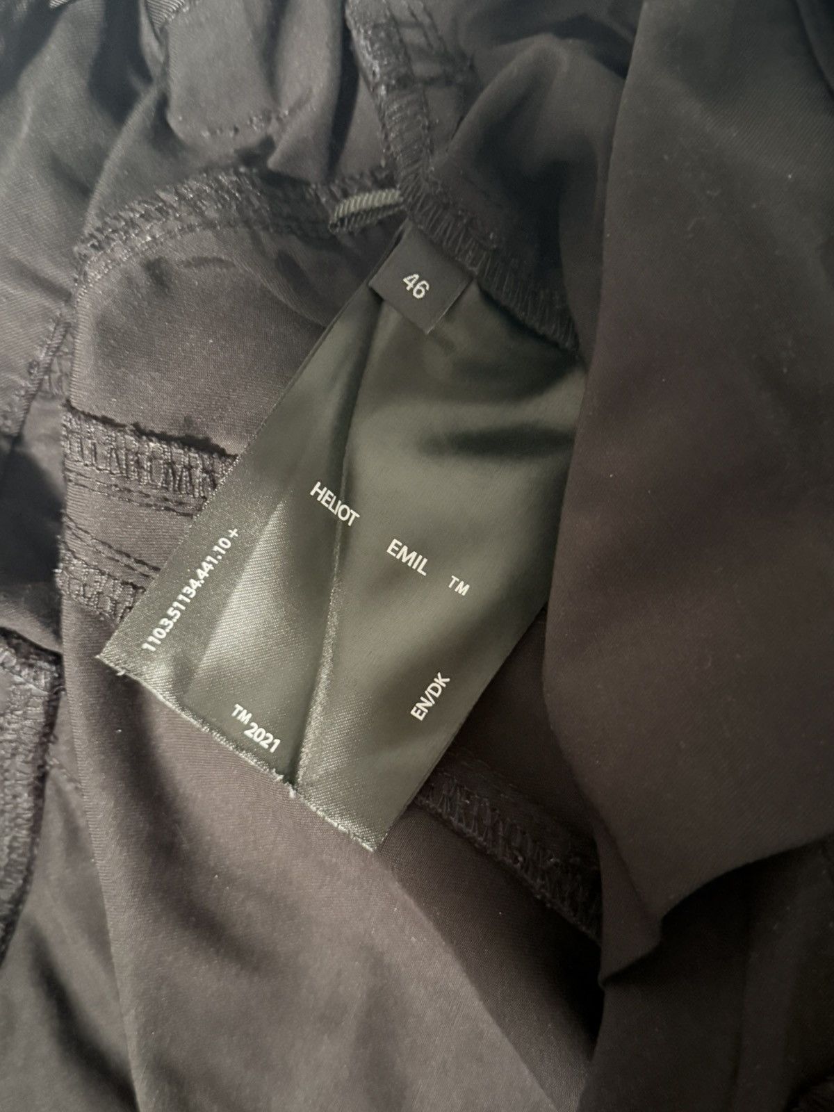 Heliot Emil MINIMAL TWILL CARGO PANTS Size US 30 / EU 46 - 9 Thumbnail