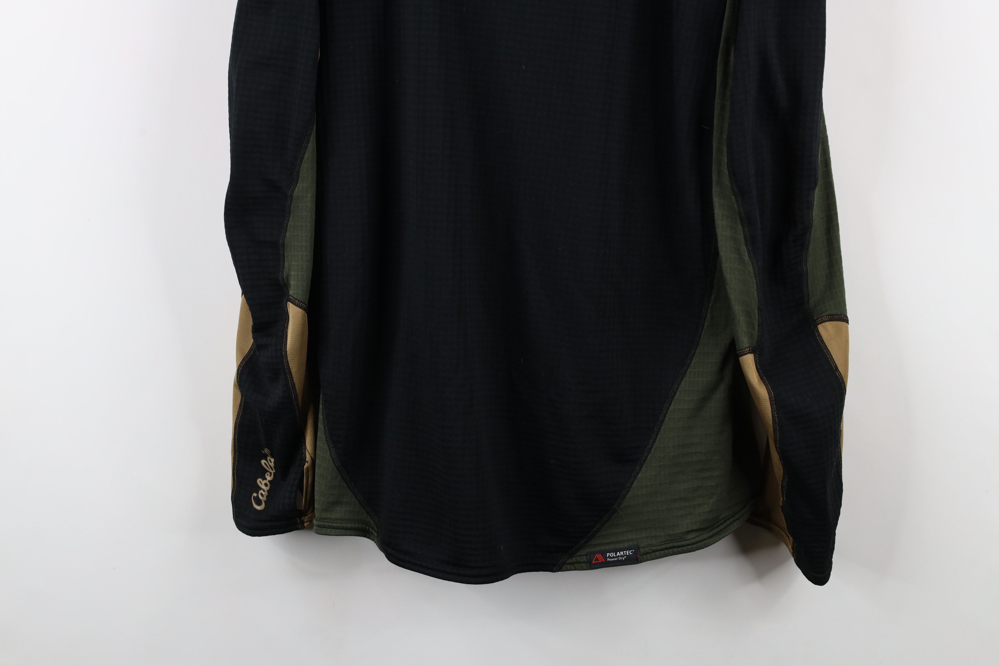 Cabelas × Vintage Vintage Cabelas Polartec Fleece Lined Thermal Base Sweater Size US XXL / EU 58 / 5 - 3 Thumbnail