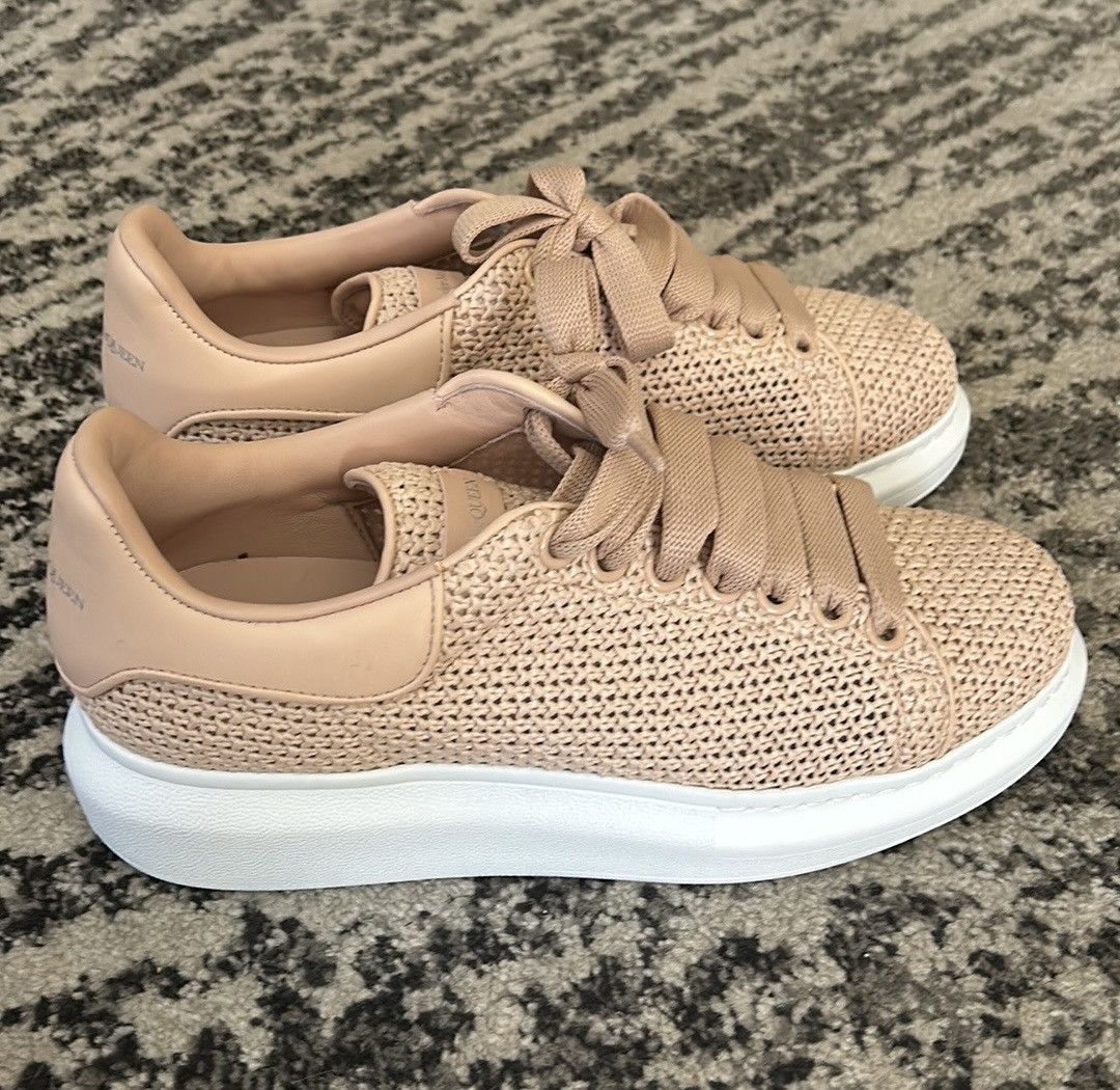 Alexander McQueen Alexander McQueen Larry raffia Oversized sneakers size 40 Size US 10 / IT 40 - 3 Thumbnail