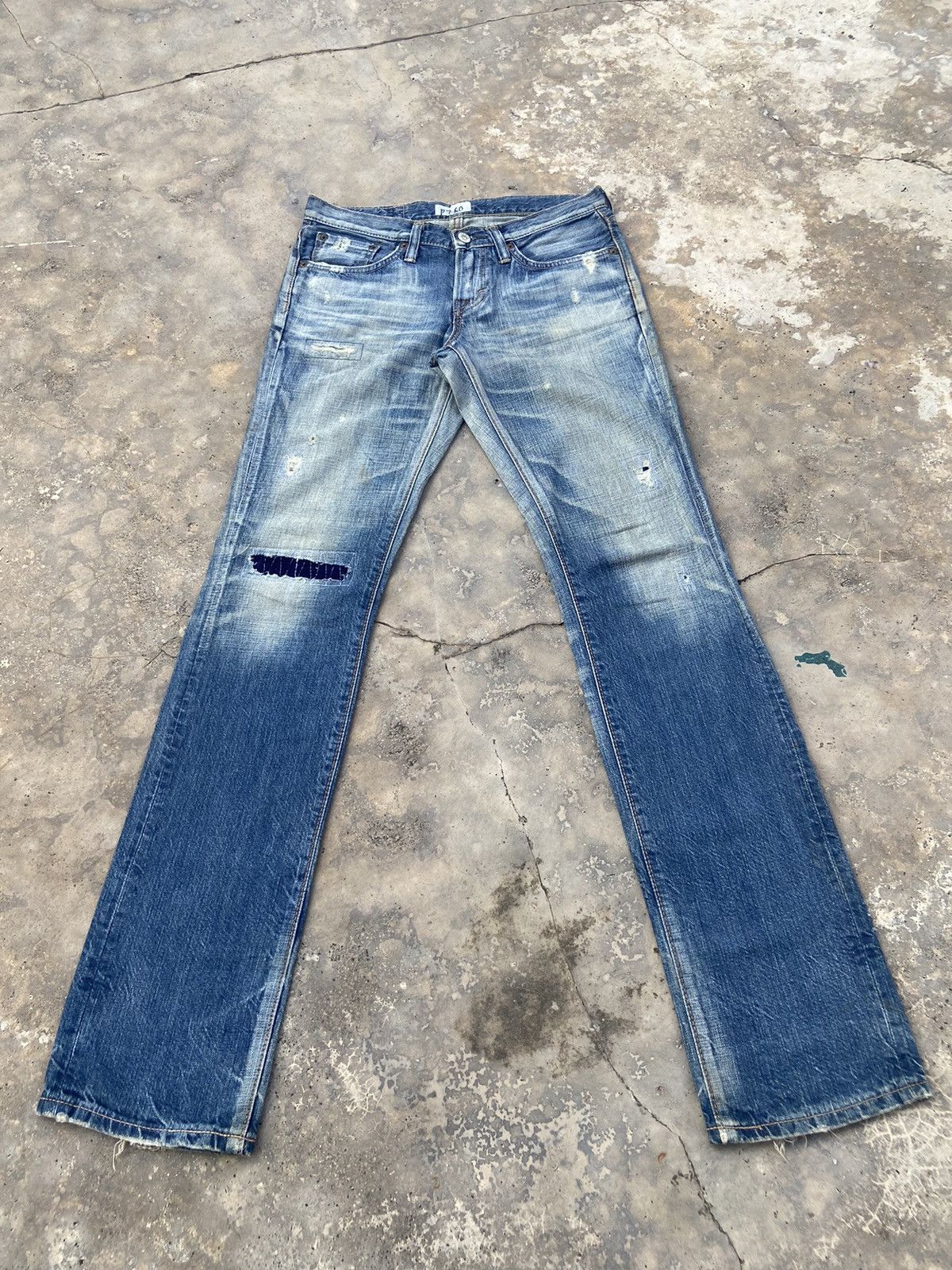 Edwin VINTAGE DISTRESSED EDWIN REWORK PANT Size US 30 / EU 46 - 1 Thumbnail