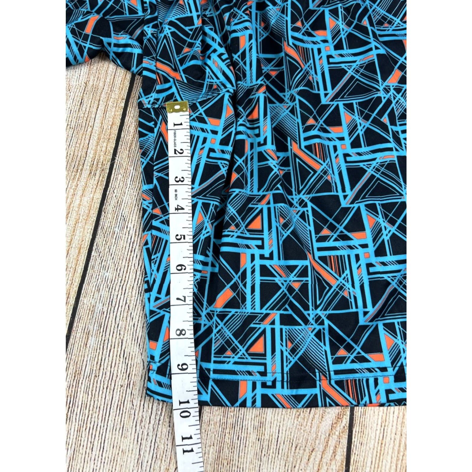 Under Armour Mens Under Armour Athletic Shorts Geometric Print Blue Orange Size S Short Regular Men Size US 29 - 6 Thumbnail
