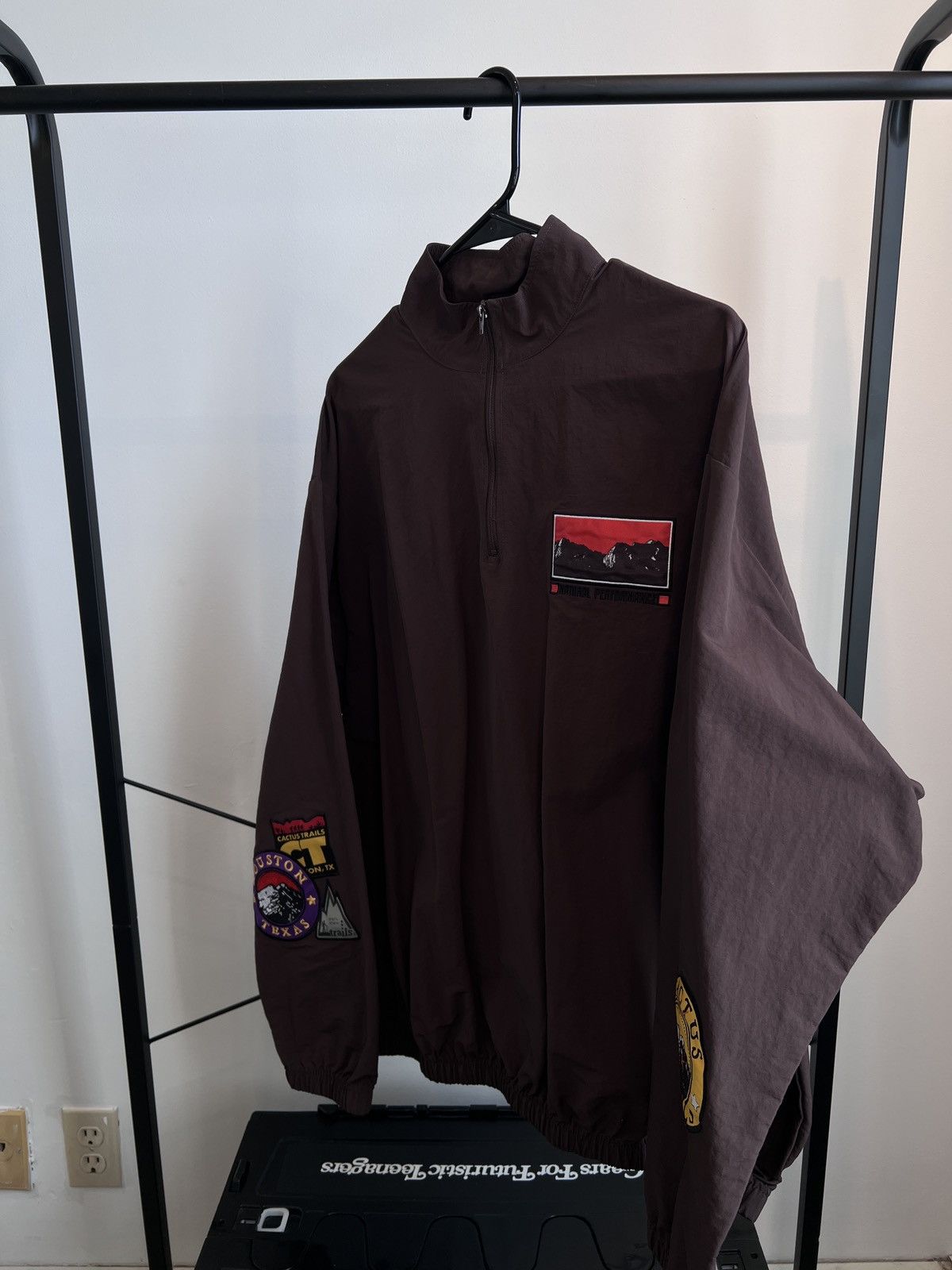 Travis Scott Travis Scott Cactus Trails Half-Zip Windbreaker Brown Large Size US L / EU 52-54 / 3 - 1 Thumbnail