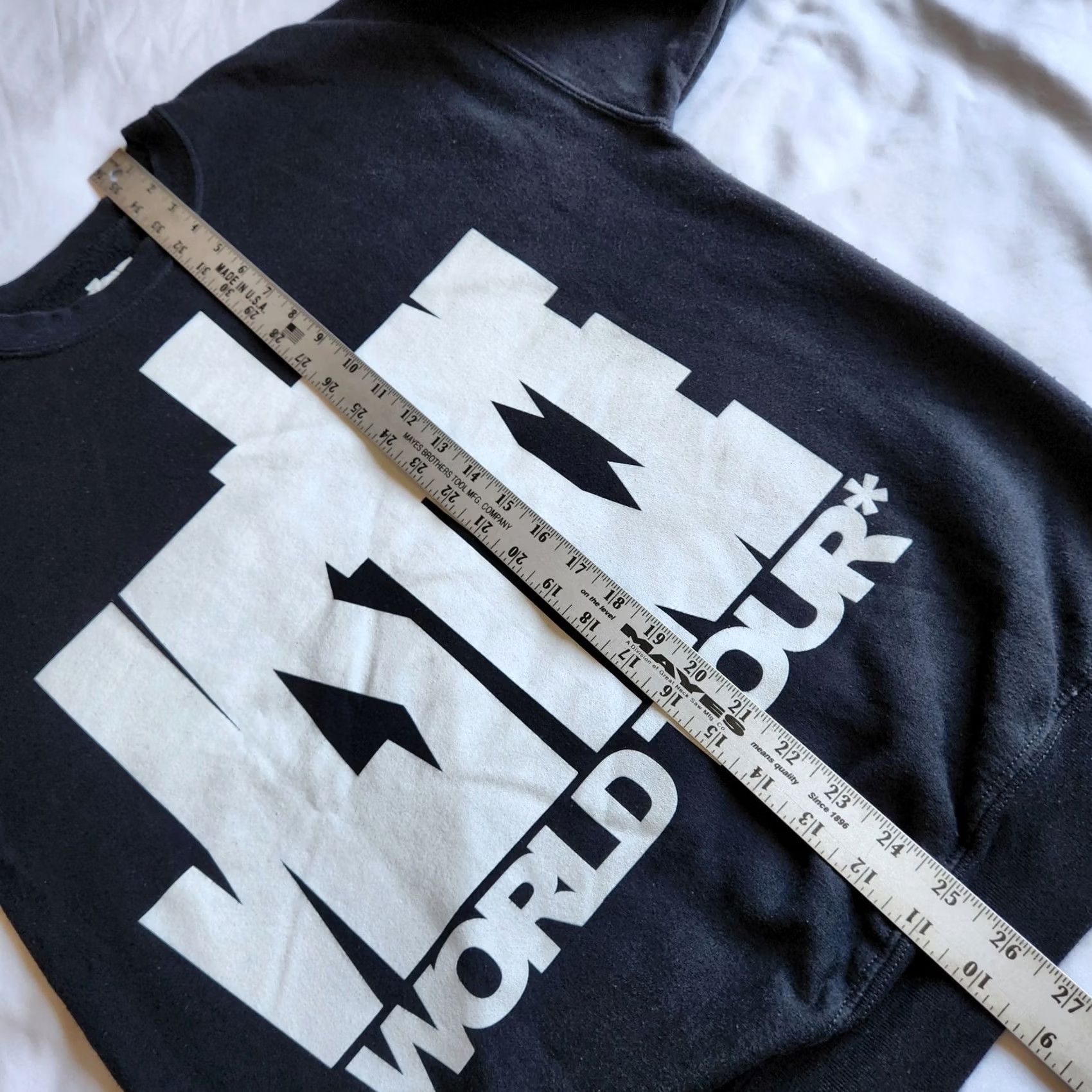 Vintage Justin Bieber Justice World Tour 2022 Official Music Merch Black Med Sweatshirt Size US M / EU 48-50 / 2 - 4 Thumbnail
