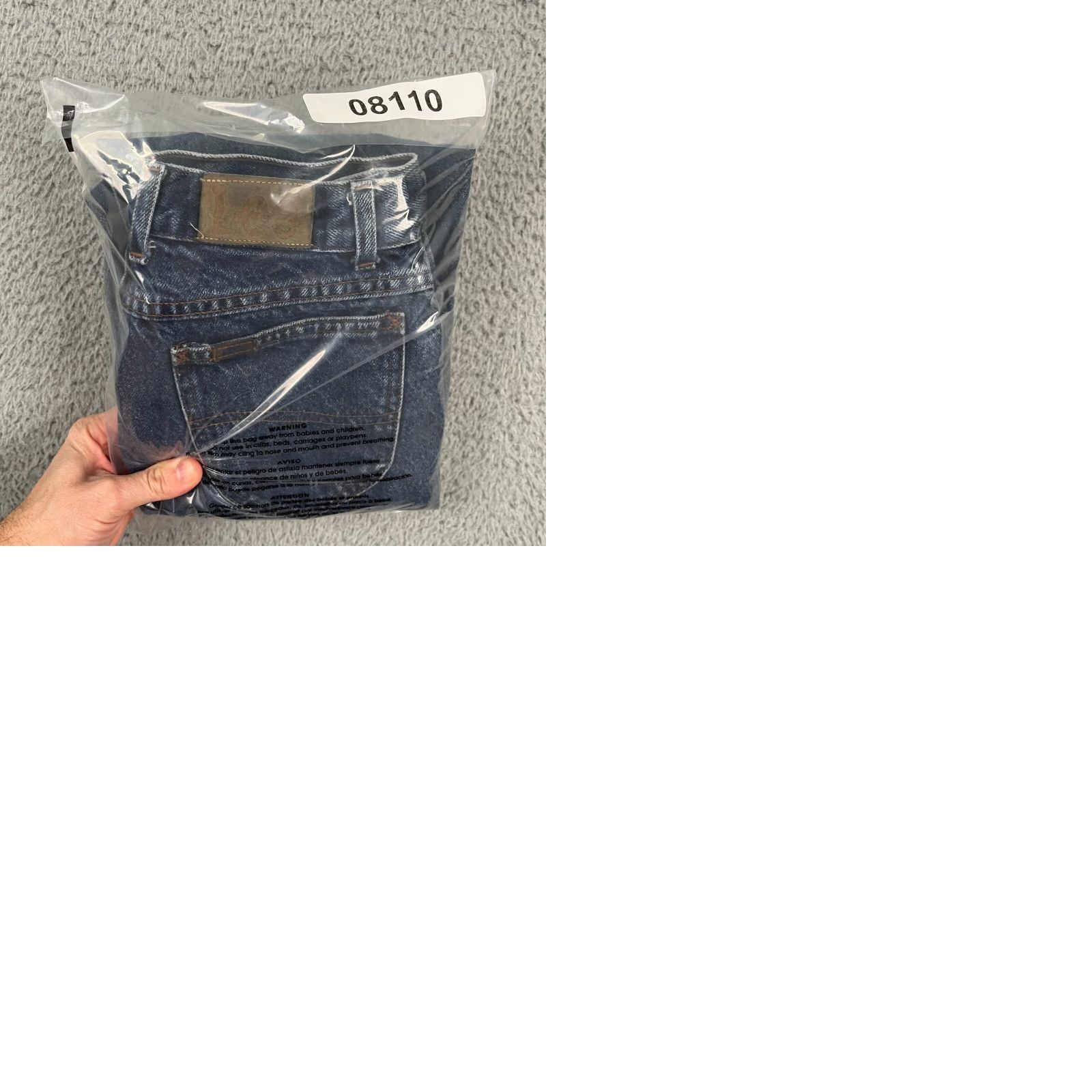 Lee VINTAGE Lee Jeans Womens 11 Long Panel Seam Ankle‑Zip USA 90s High‑Rise Tapered Size 32" / US 10 / IT 46 - 11 Thumbnail