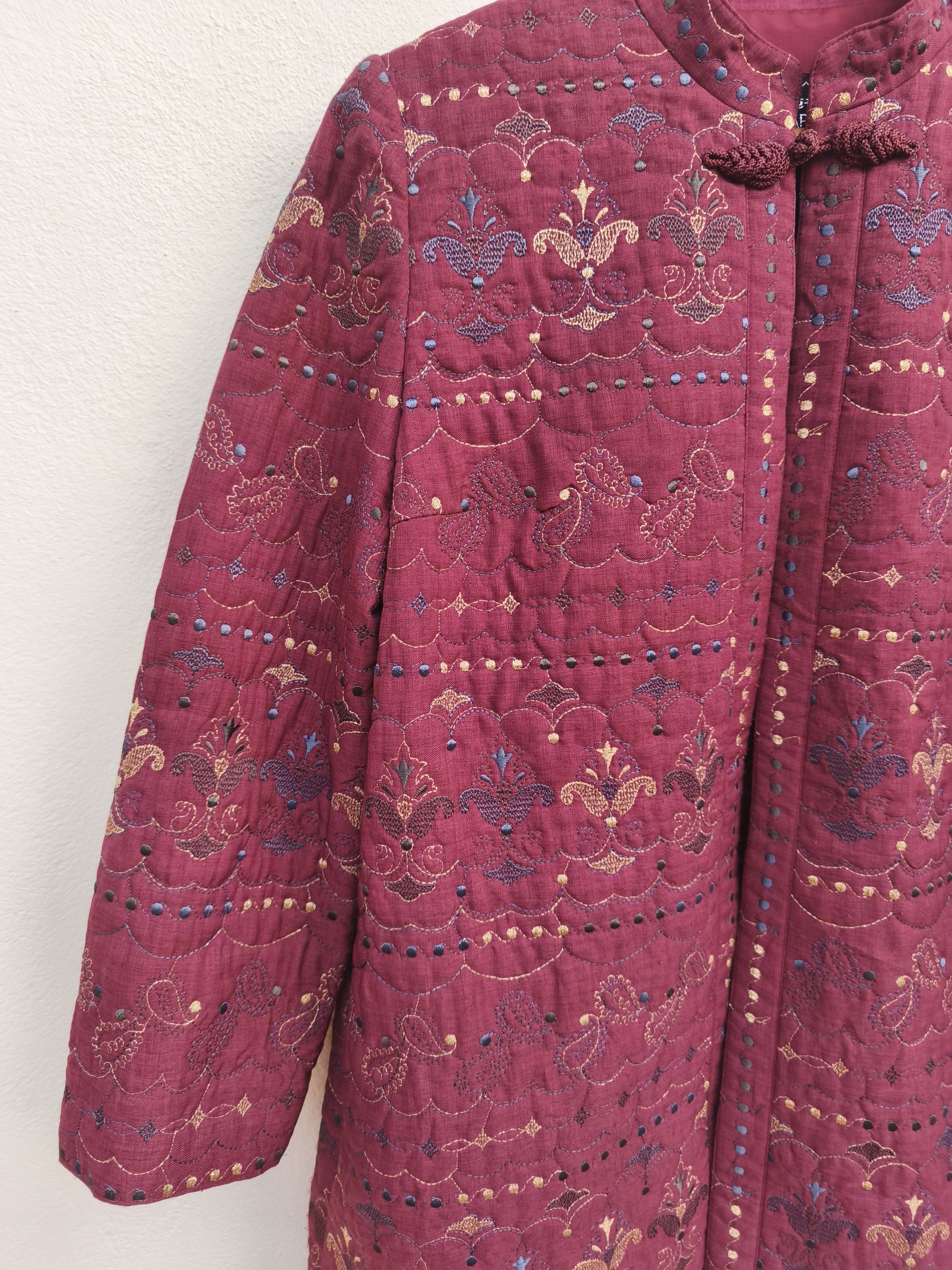 Porter Pret a Porter cheongsam jacket cardigan Size US M / EU 48-50 / 2 - 2 Thumbnail