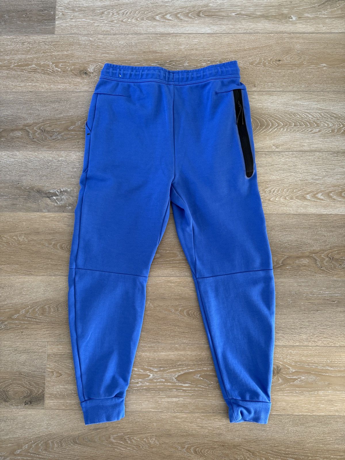Nike NIKE TECH FLEECE SWEAT PANTS BLUE Size US 32 / EU 48 - 2 Thumbnail