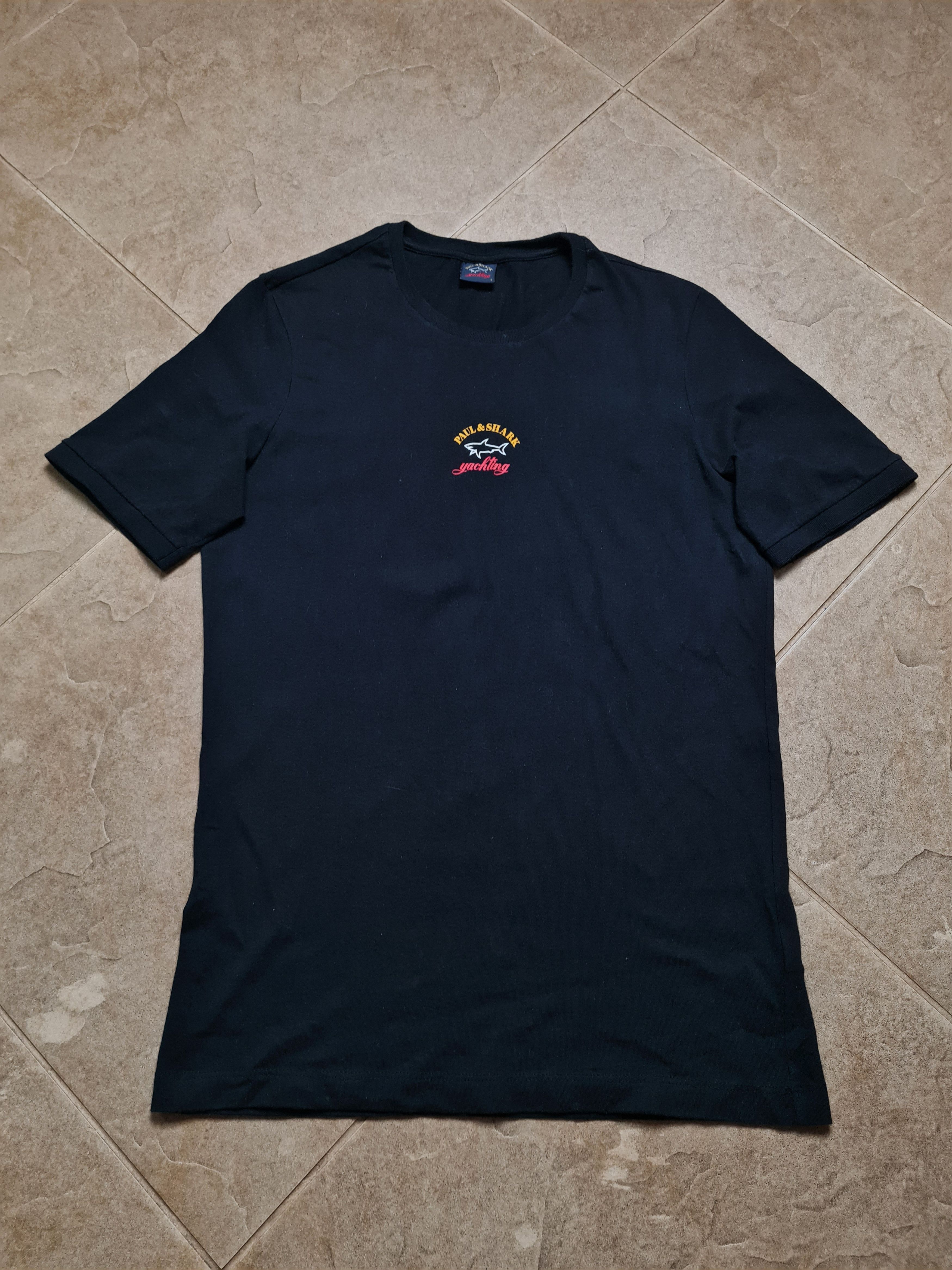 Paul & Shark Paul & Shark Yachting Men's T-Shirt Black Embroidered Logo Size US S / EU 44-46 / 1 - 6 Thumbnail