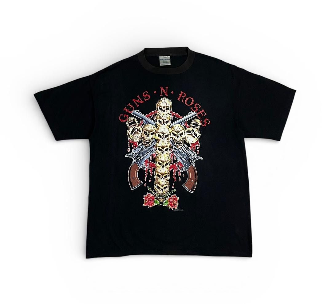 Brockum ‘91 Guns N’ Roses Use Your Illusion Tour T-Shirt–Brockum Tag Size US L / EU 52-54 / 3 - 2 Thumbnail