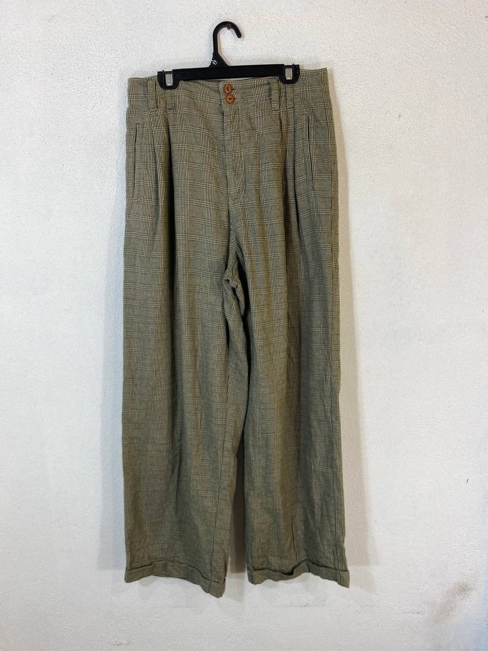 Eddie Bauer vintage eddie bauer checkered pants nice design Size 29" - 5 Thumbnail