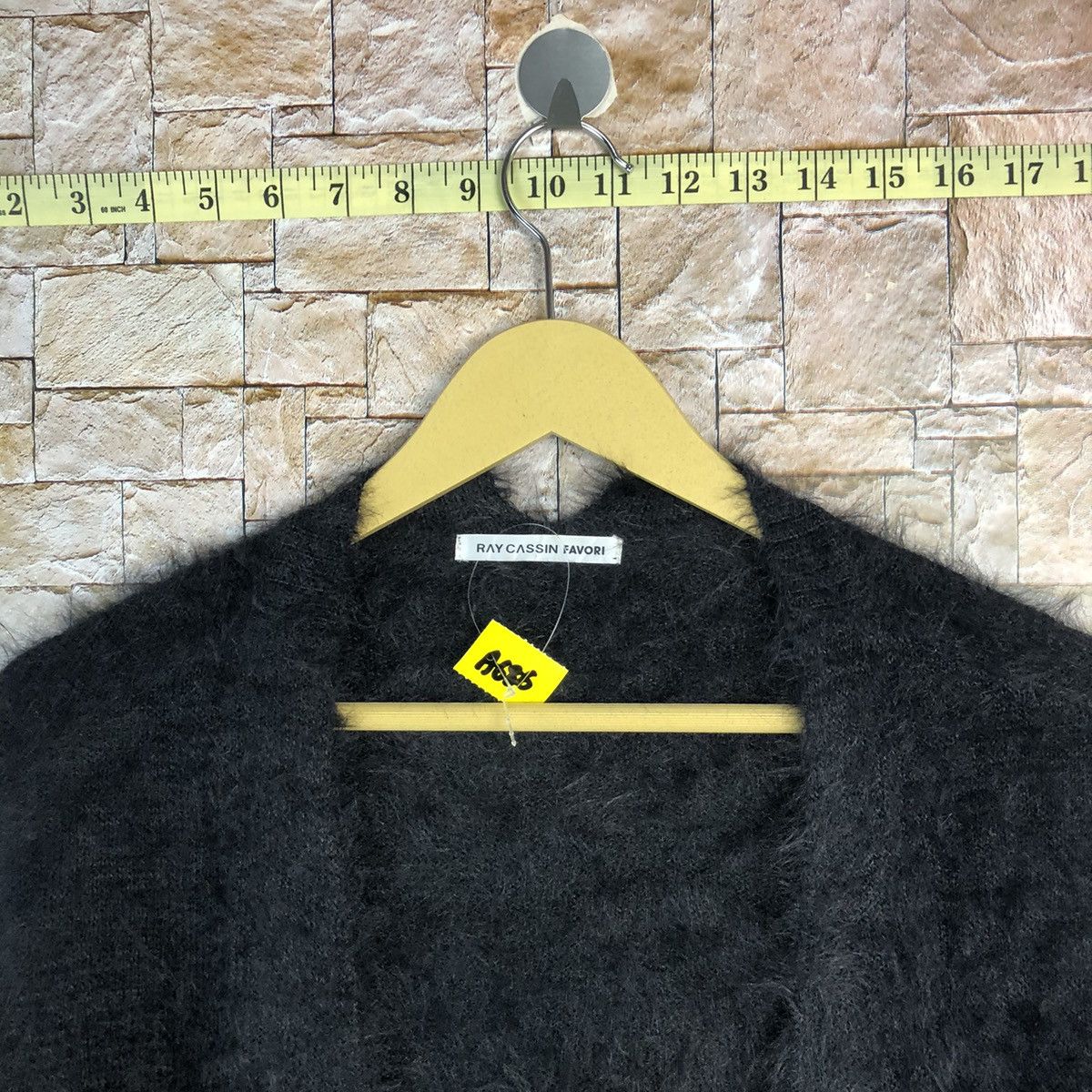 Homespun Knitwear Ray Cassin Favori fur shaggy Mohair Knitwear cardigan #A686 Size US S / EU 44-46 / 1 - 4 Thumbnail
