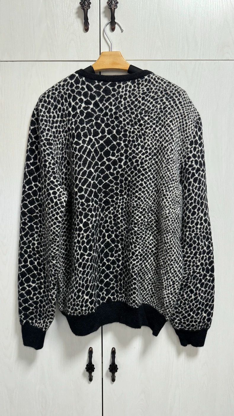 Saint Laurent Paris Saint Laurent Paris Leopard Sweater Size US XXL / EU 58 / 5 - 4 Thumbnail