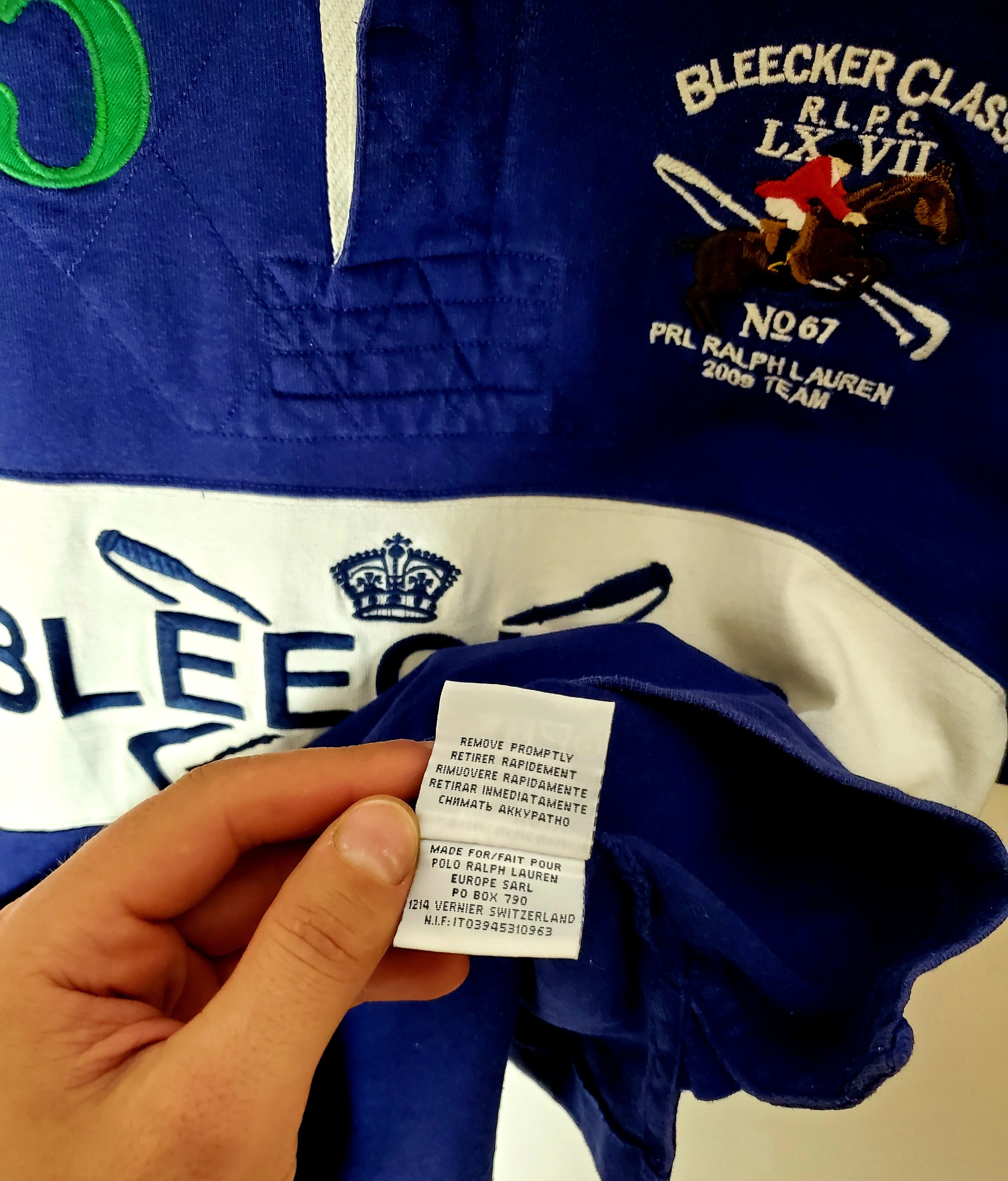 Polo Ralph Lauren × Vintage Polo Ralph Lauren Rugby Polo Bleecker LXVII RLPC Embroidered Size US M / EU 48-50 / 2 - 5 Thumbnail