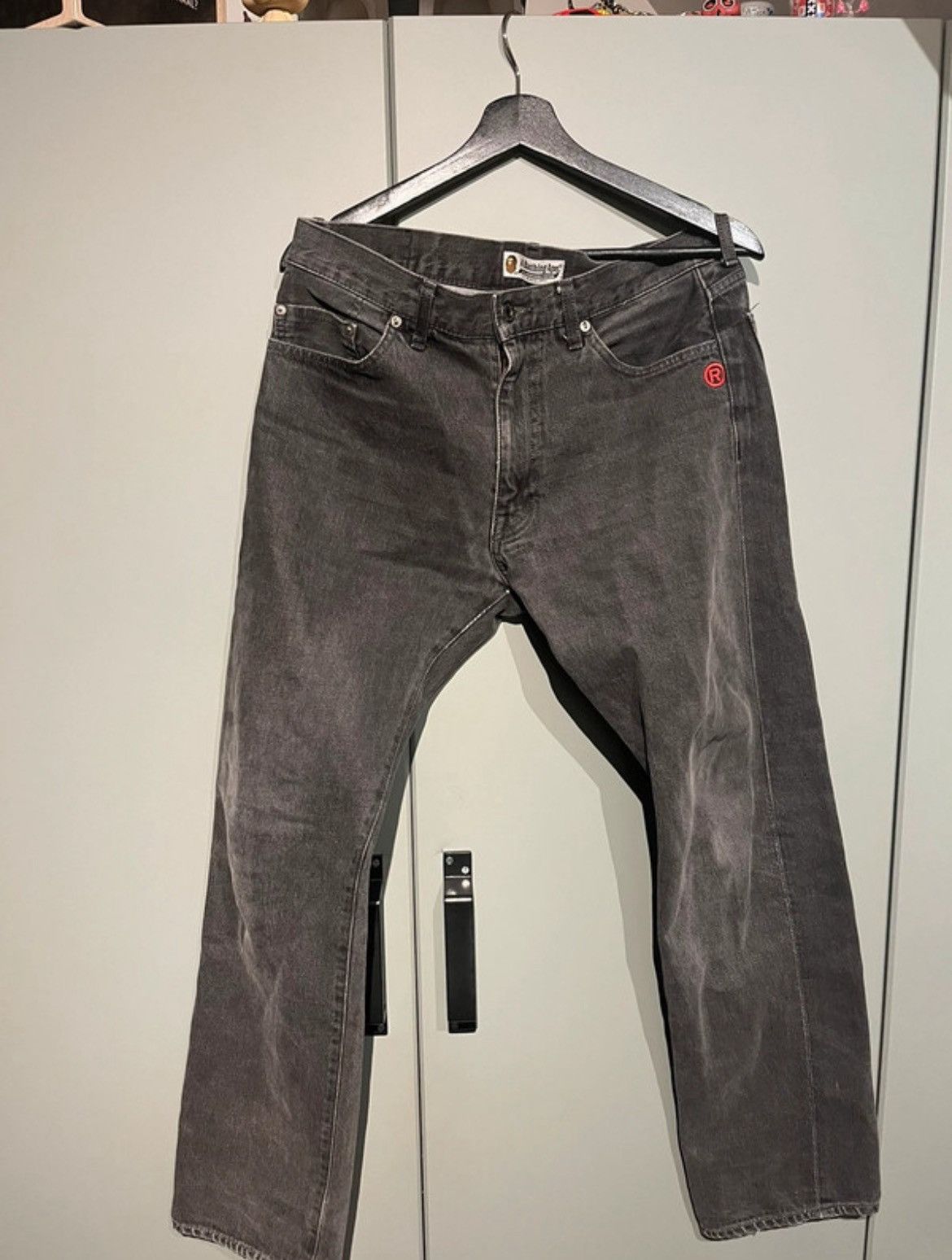Bape Ape Head Denim Size US 32 / EU 48 - 1 Thumbnail
