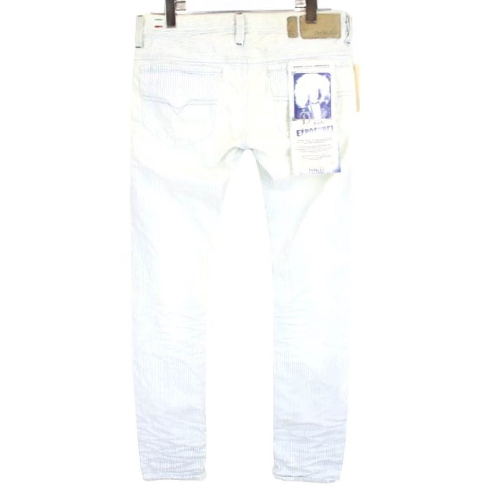 Diesel DIESEL D.N.A Thanaz Slim-Skinny 8880L Jeans Men's W31/L32 Zip Faded Distressed Size US 31 - 2 Thumbnail