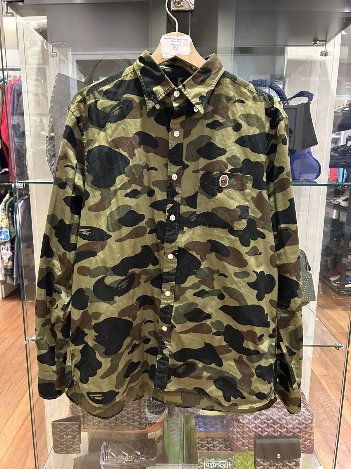 Bape Bape Mr Bathing Ape Camo Button Down Size US XL / EU 56 / 4 - 1 Thumbnail