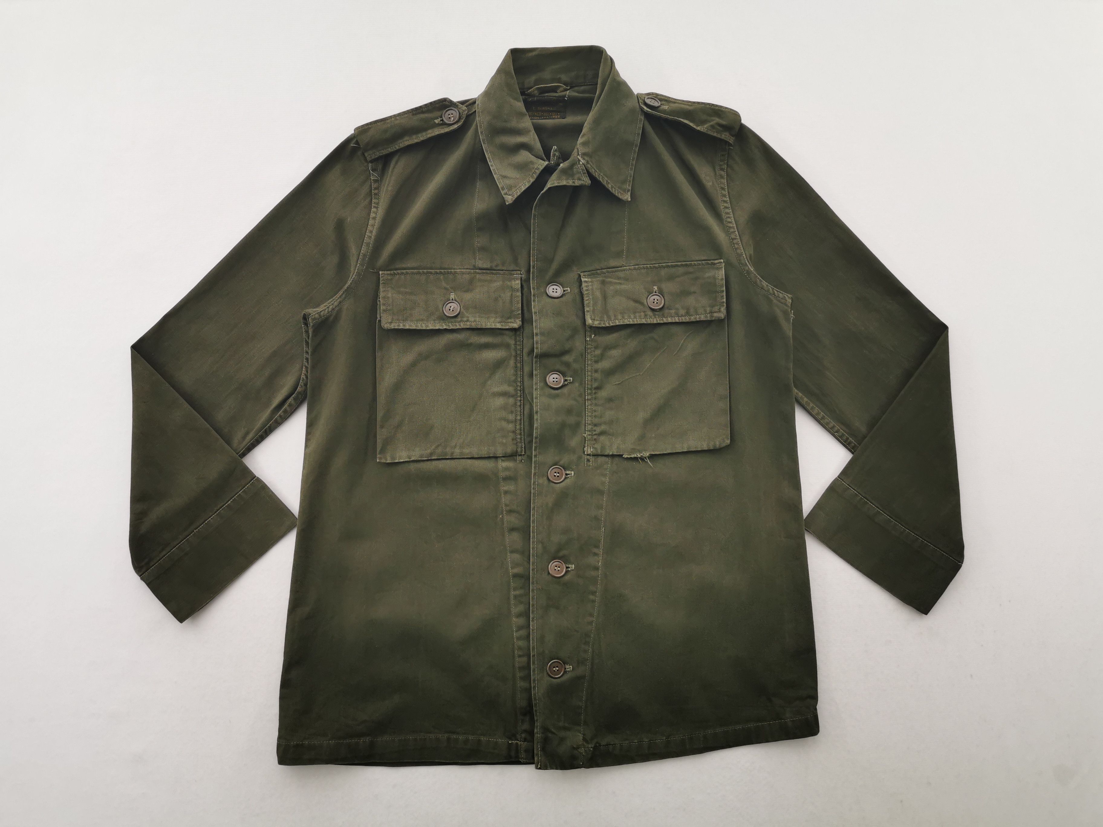 Vintage Vintage 80's Army OG Germany Neirynck Holvoet Uniform Size US M / EU 48-50 / 2 - 3 Thumbnail