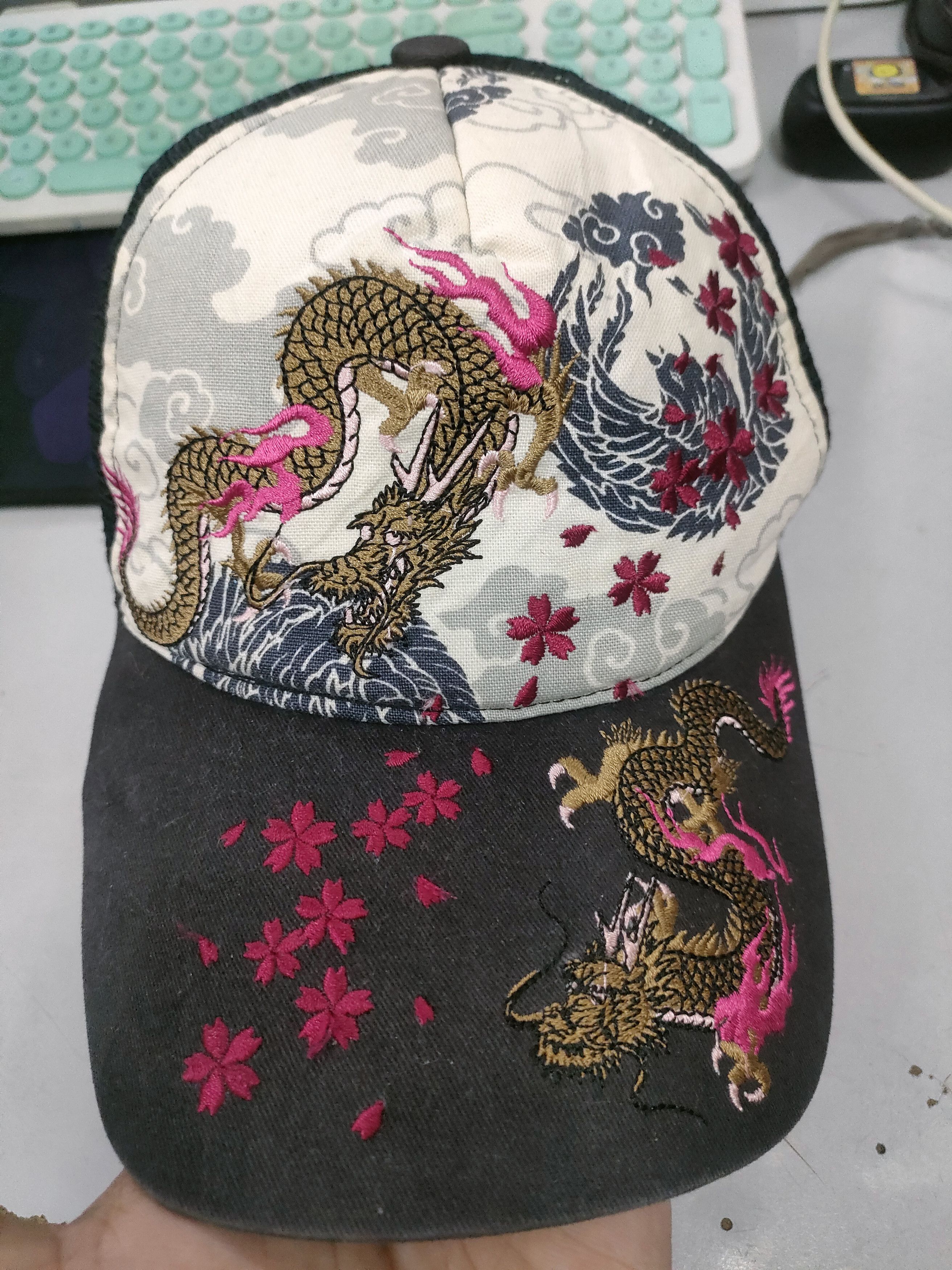Other Sukajan Embroidered Trucker Cap Size ONE SIZE - 6 Thumbnail