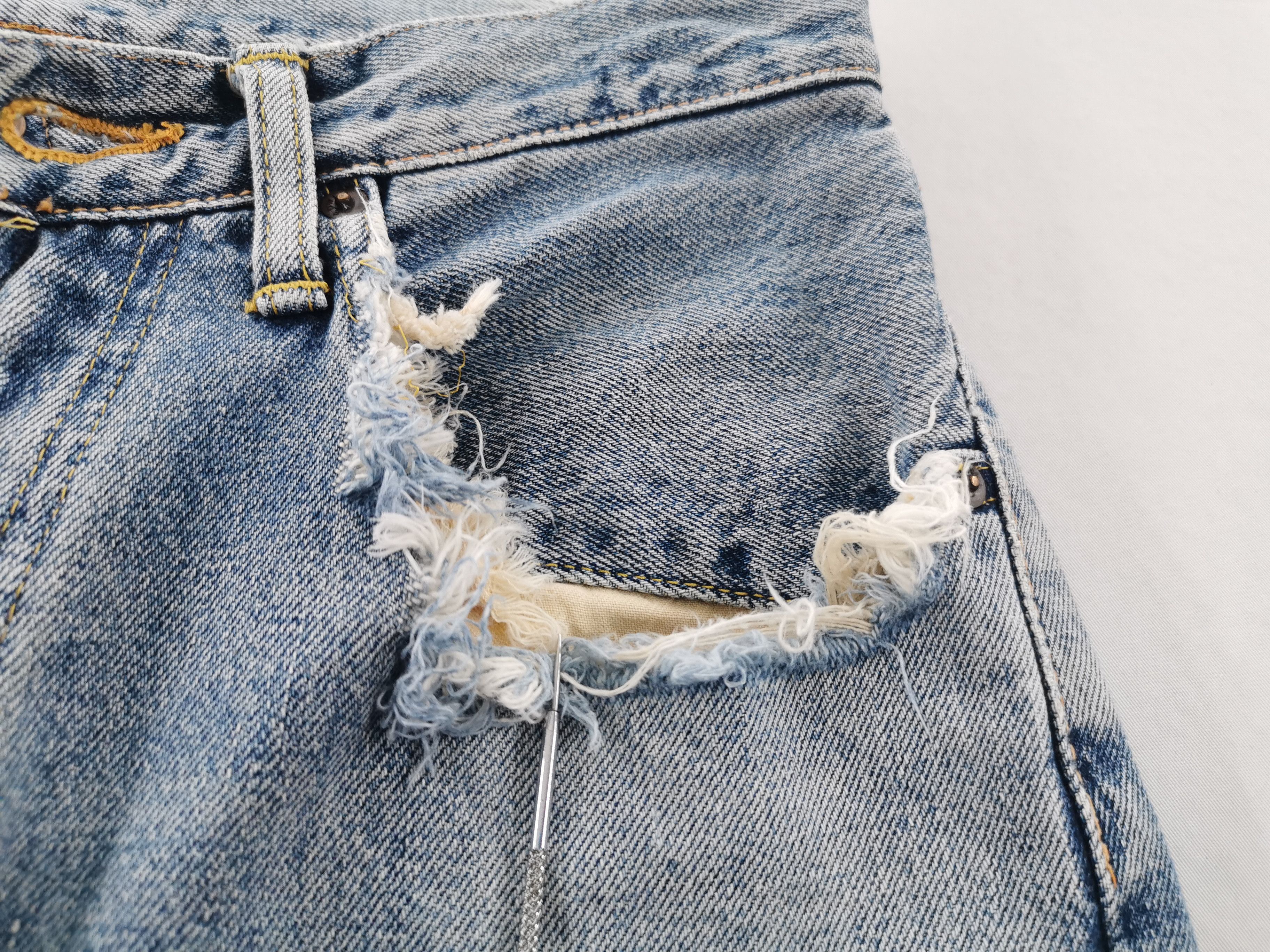 Edwin Distressed Edwin Lot 505X Selvedge Denim Made In Japan Size US 26 / EU 42 - 11 Thumbnail