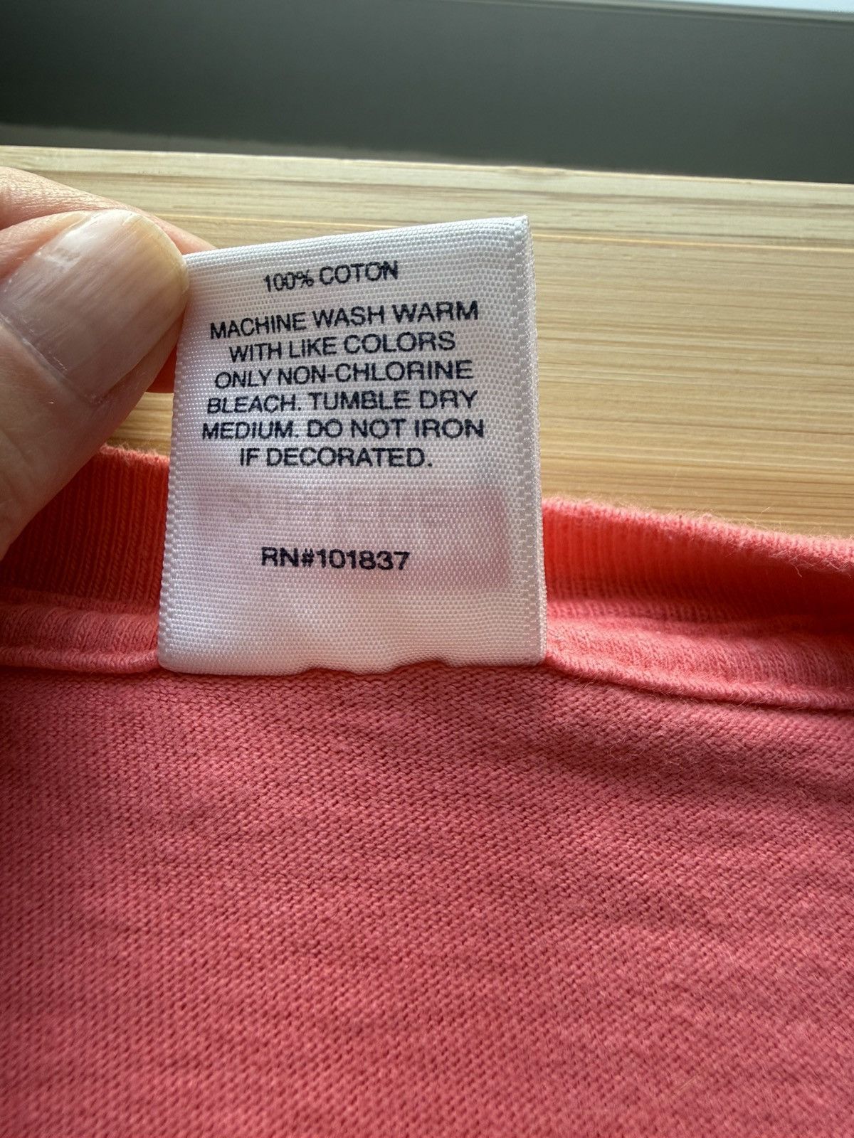 Supreme Supreme “Too Many Assholes” Bright Coral Size US XL / EU 56 / 4 - 4 Thumbnail