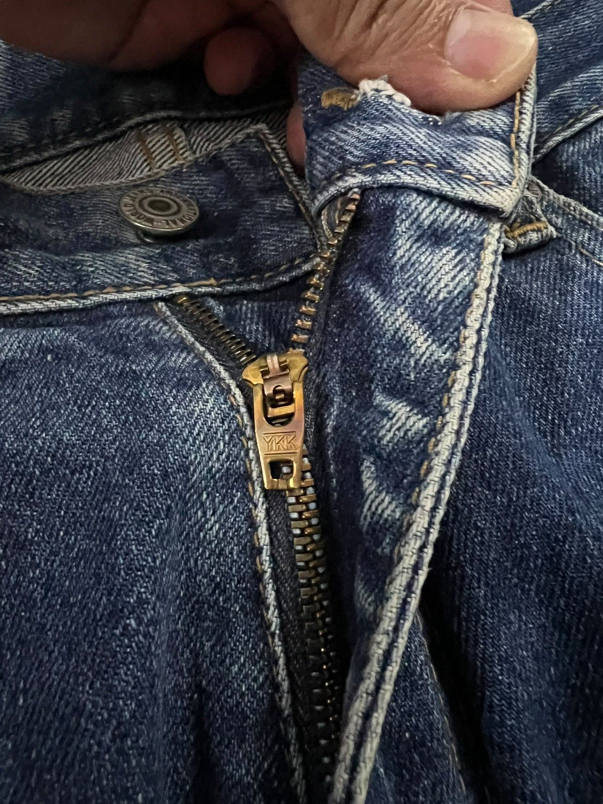 If Six Was Nine × Japanese Brand × Seditionaries 💥Baggy💥Unique Clothing Warehouse Distress Mud Wash Jeans Size US 33 - 10 Thumbnail