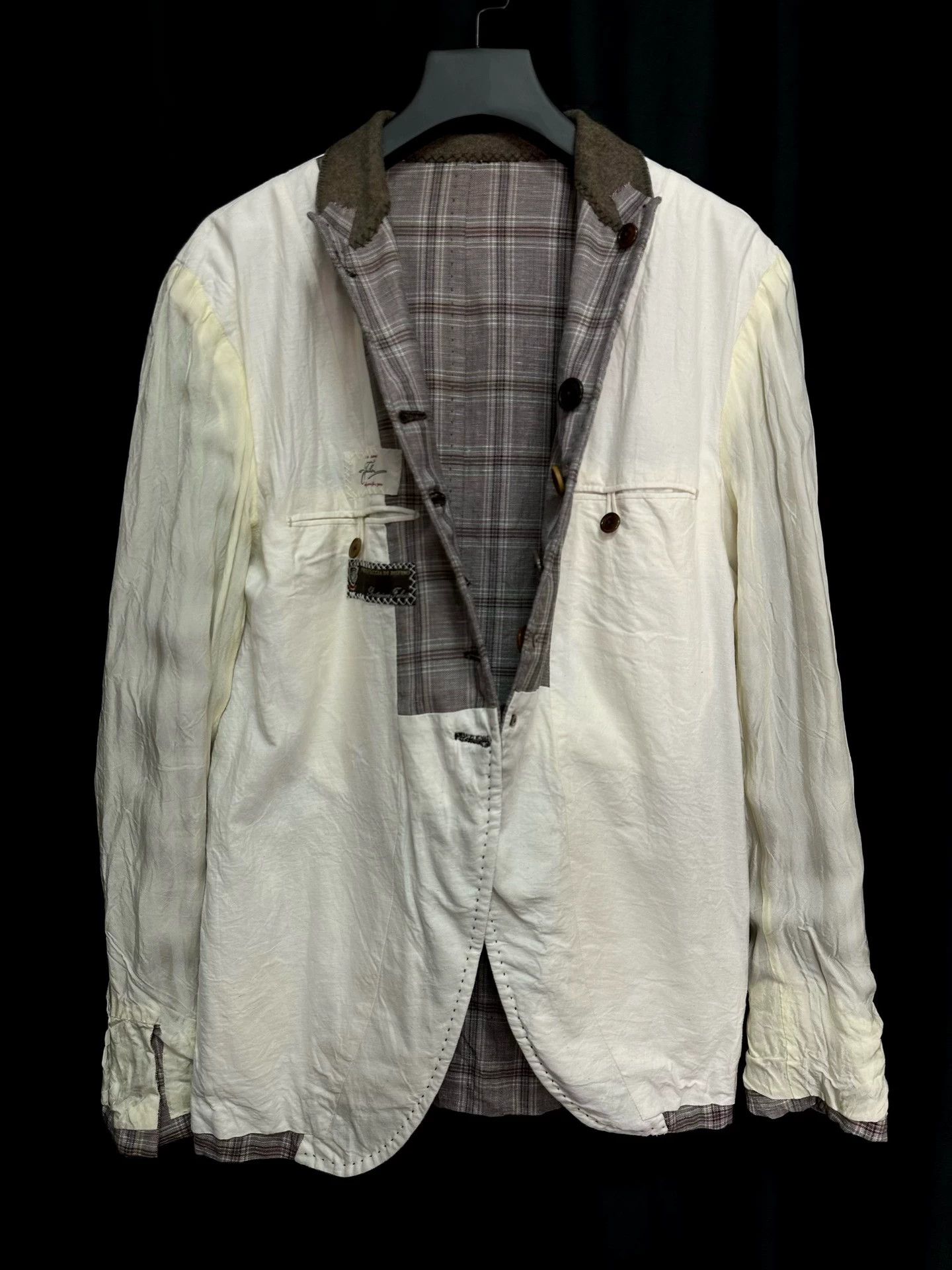 Other The Crooked Tailor Handmade Vintage Slim Unisex Blazer Size US S / EU 44-46 / 1 - 3 Thumbnail